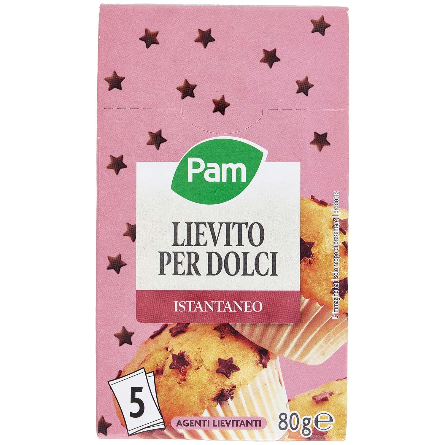 PAM Lievito per Dolci Istantaneo 5 x 16 g – immagine 2