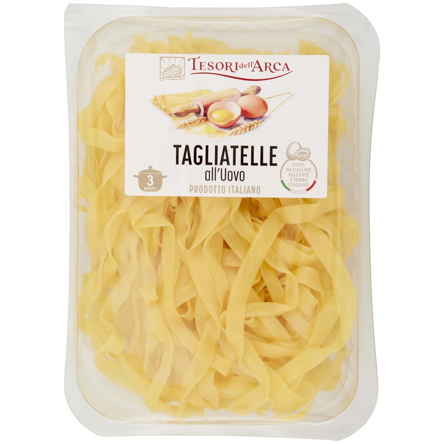TESORI DELL'ARCA Tagliatelle all'Uovo 250 g – immagine 2