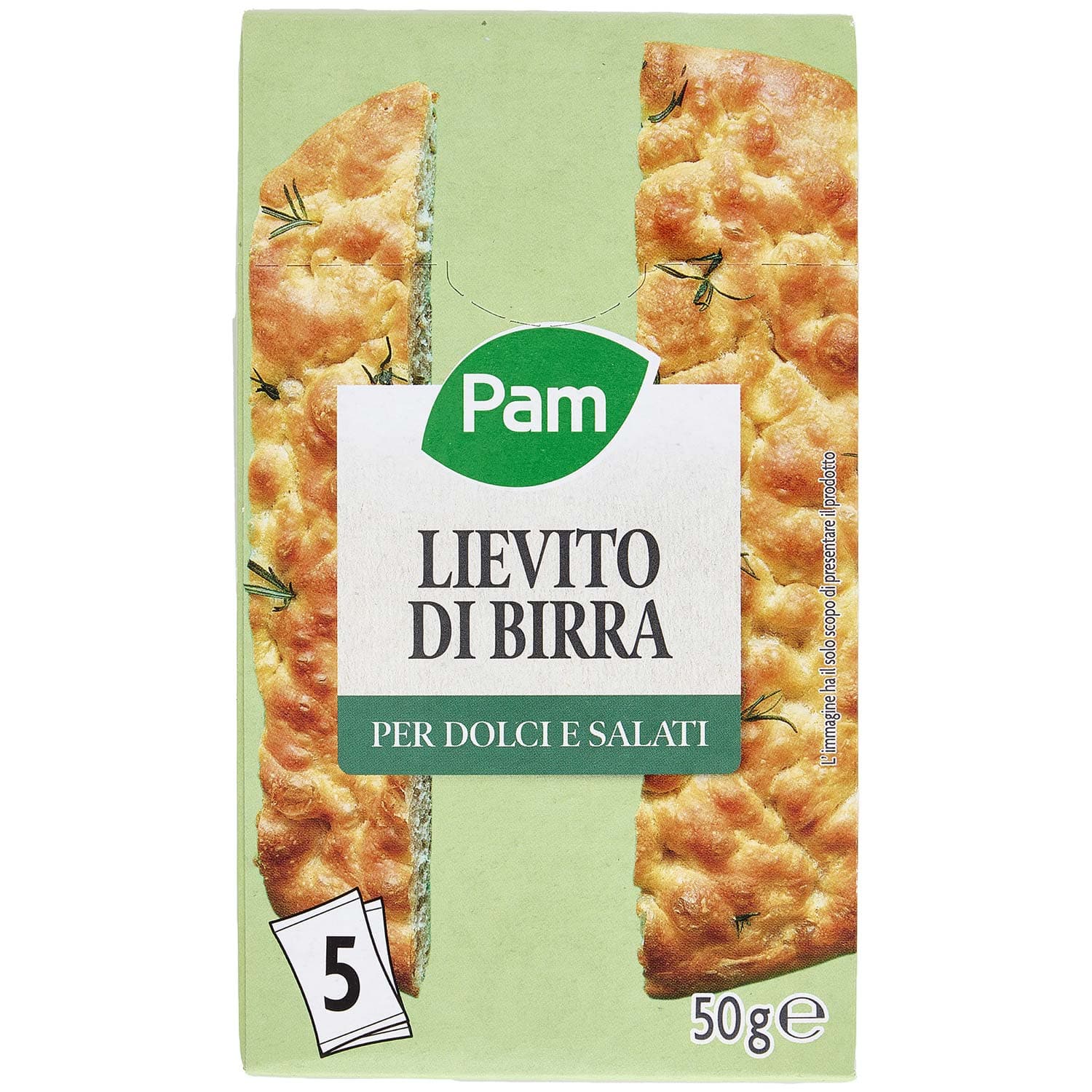 PAM Lievito di Birra per Dolci e Salati 5 x 10 g – immagine 2
