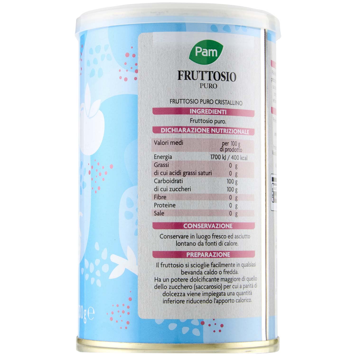 PAM PANORAMA Fruttosio 500 g – immagine 5