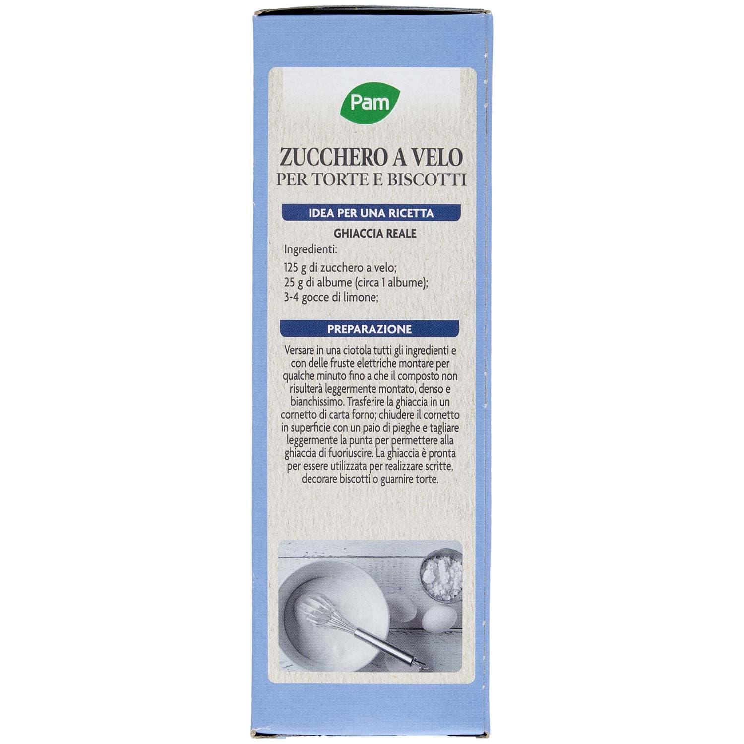 PAM Zucchero a Velo per Torte e Biscotti 125 g – immagine 5