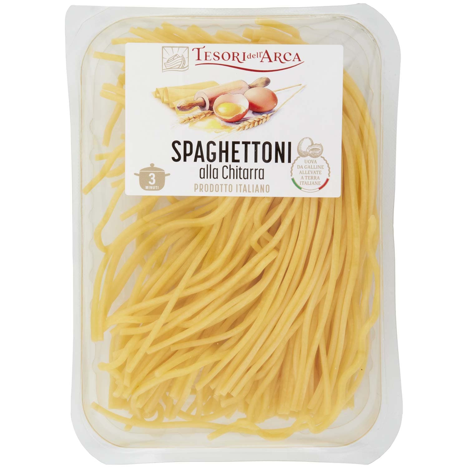 TESORI DELL'ARCA Spaghettoni alla Chitarra 250 g – immagine 2