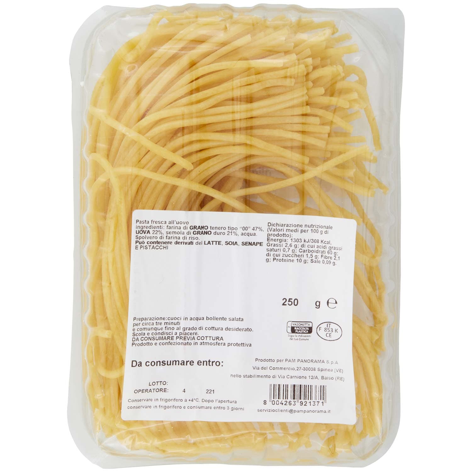 TESORI DELL'ARCA Spaghettoni alla Chitarra 250 g – immagine 4