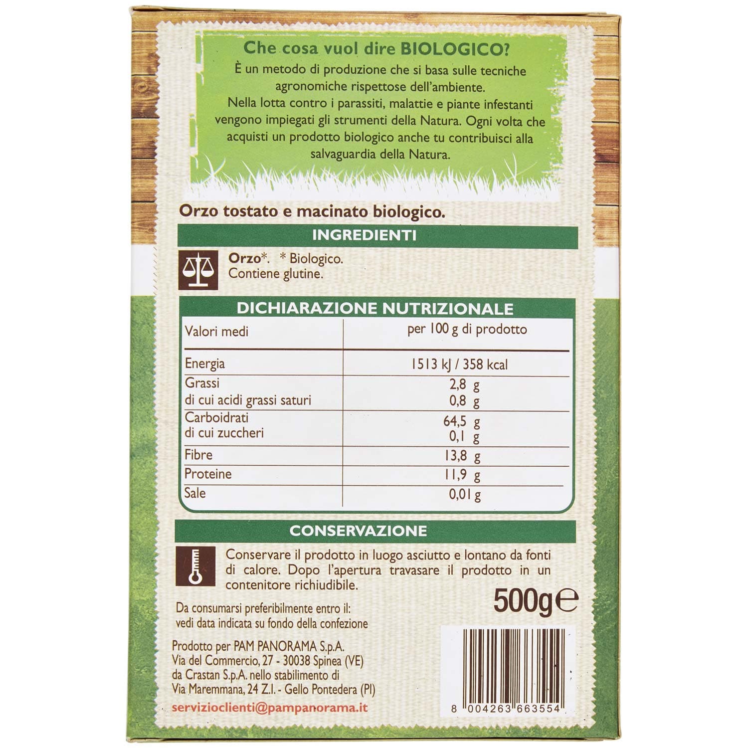BIO Orzo tostato e macinato 500 g – immagine 4