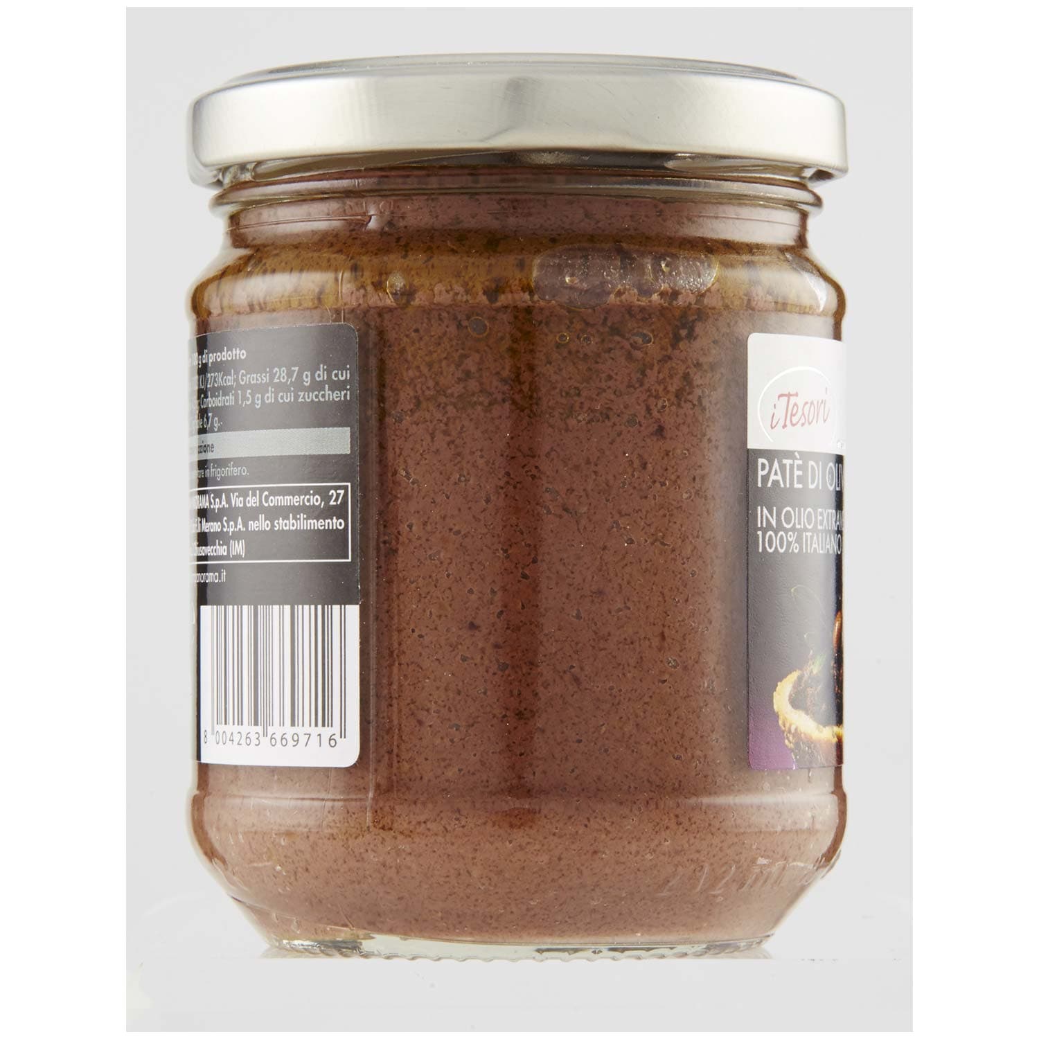 I TESORI Patè di Olive Taggiasche 180 g – immagine 3