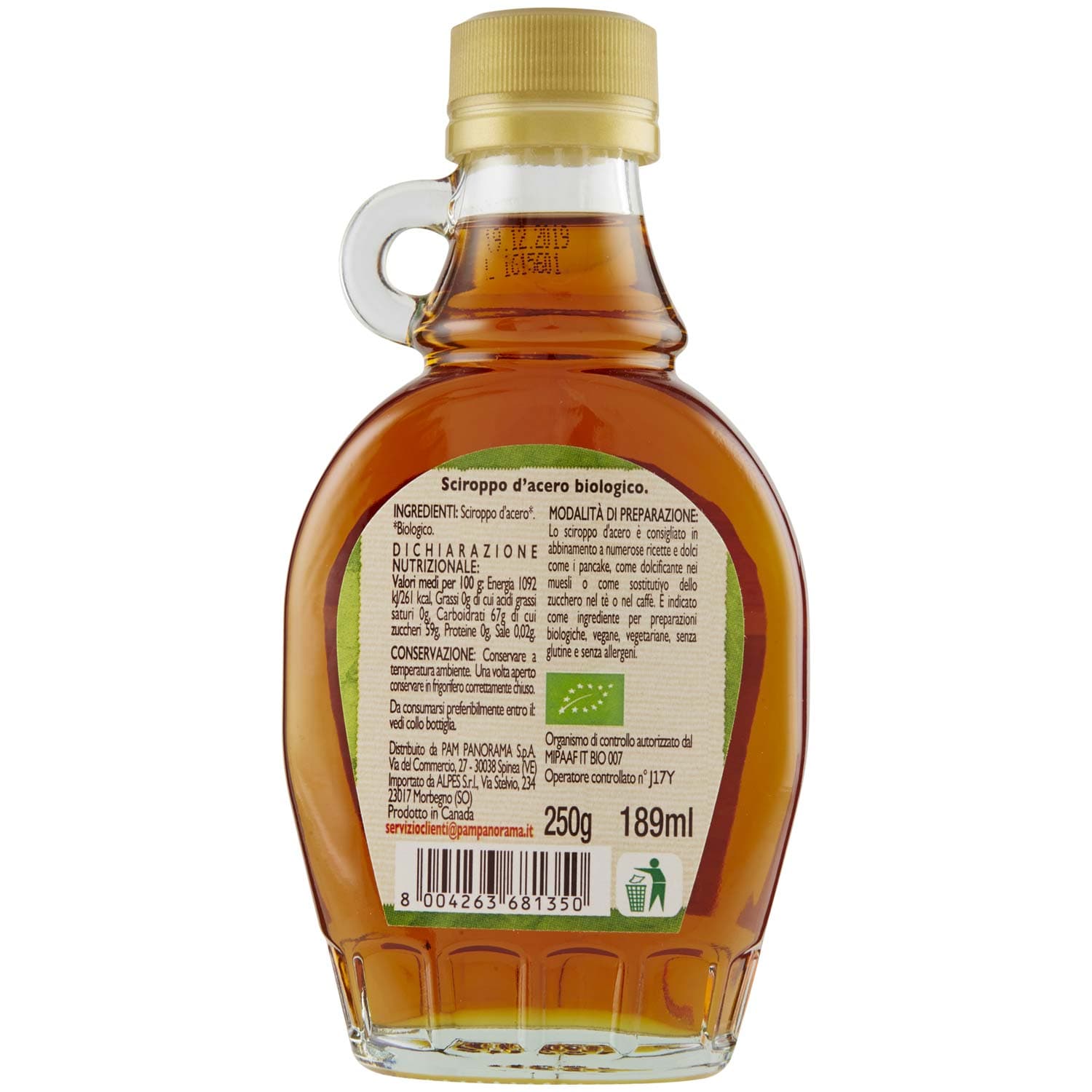 BIO Sciroppo d'acero 250 g – immagine 4