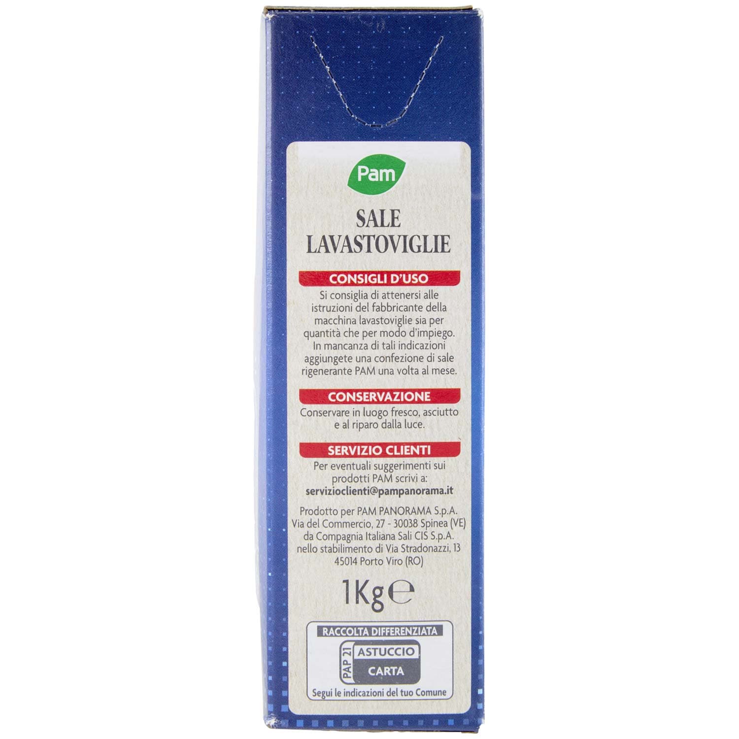 PAM PANORAMA Sale Lavastoviglie 1 kg – immagine 5
