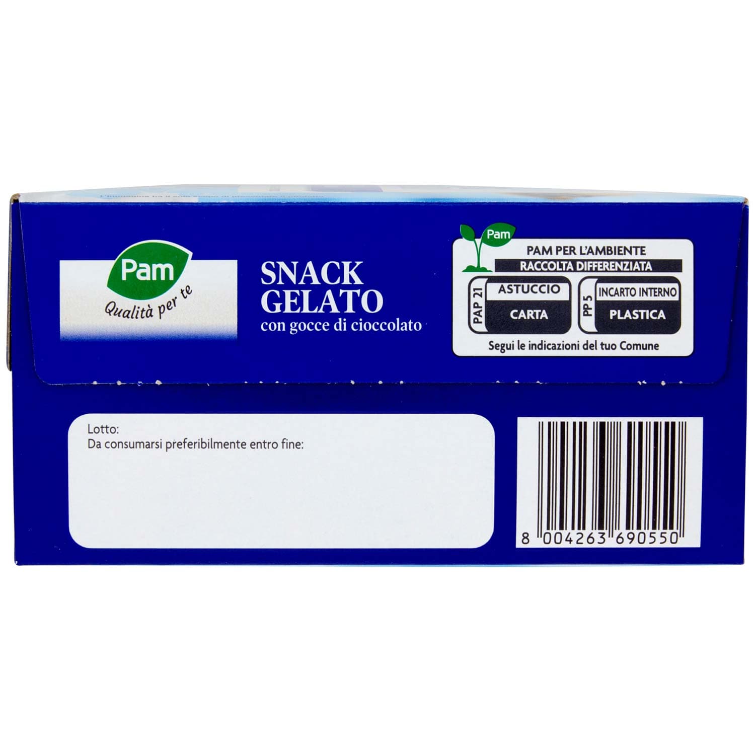 PAM PANORAMA Snack Gelato con gocce di cioccolato 6 x 48 g – immagine 5