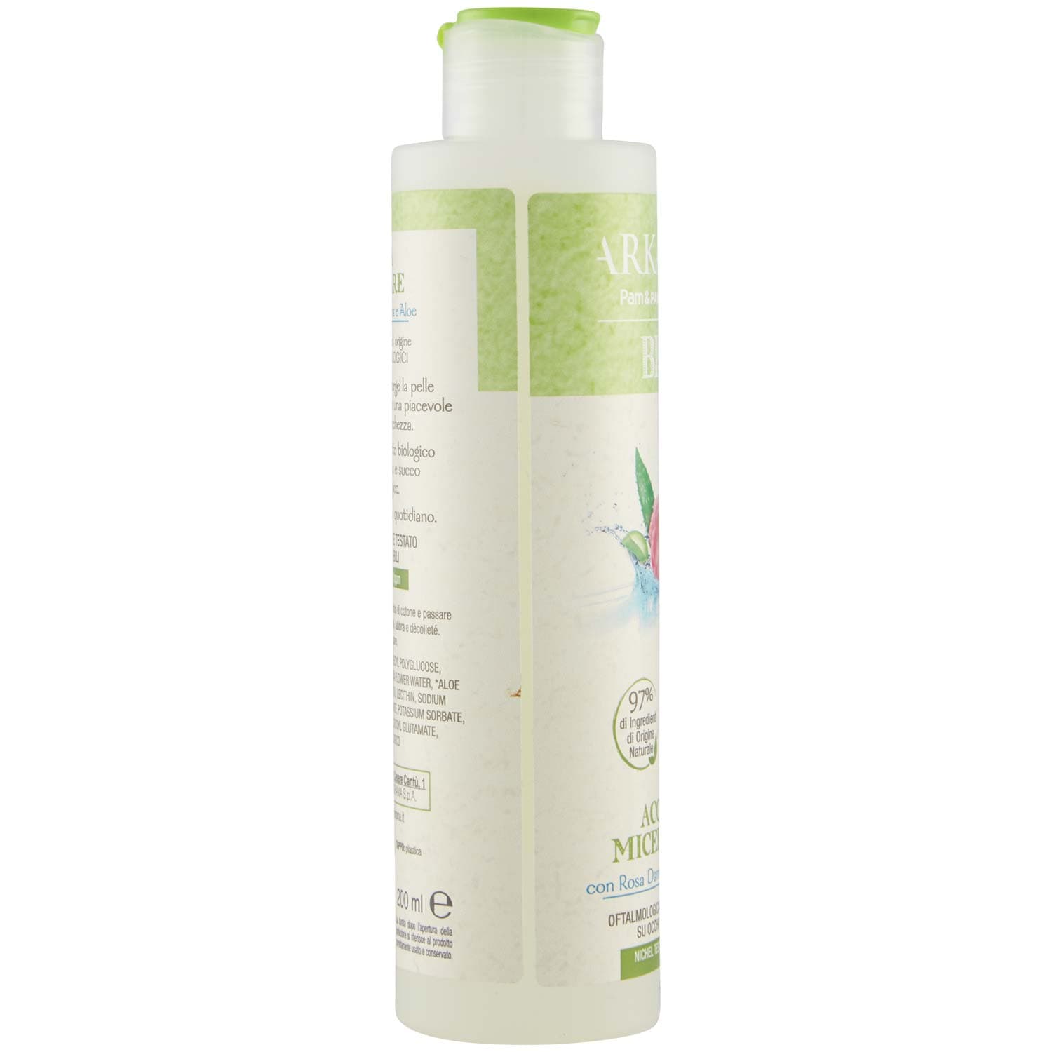 ARKALIA BIO Acqua Micellare con Rosa Damascena e Aloe 200 ml – immagine 3