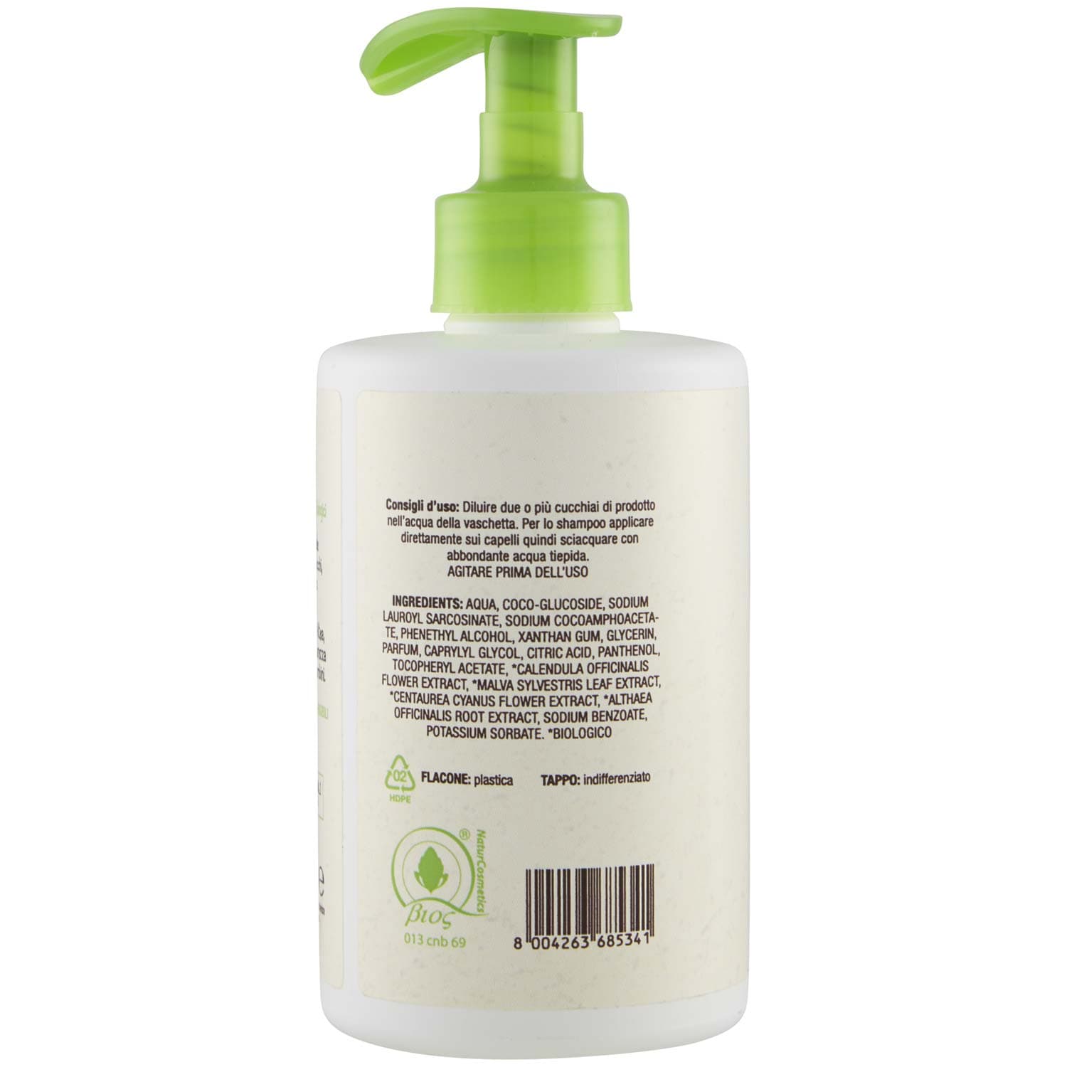ARKALIA BIO BABY Bagno Shampoo con Calendula e Fiordaliso 300 ml – immagine 4