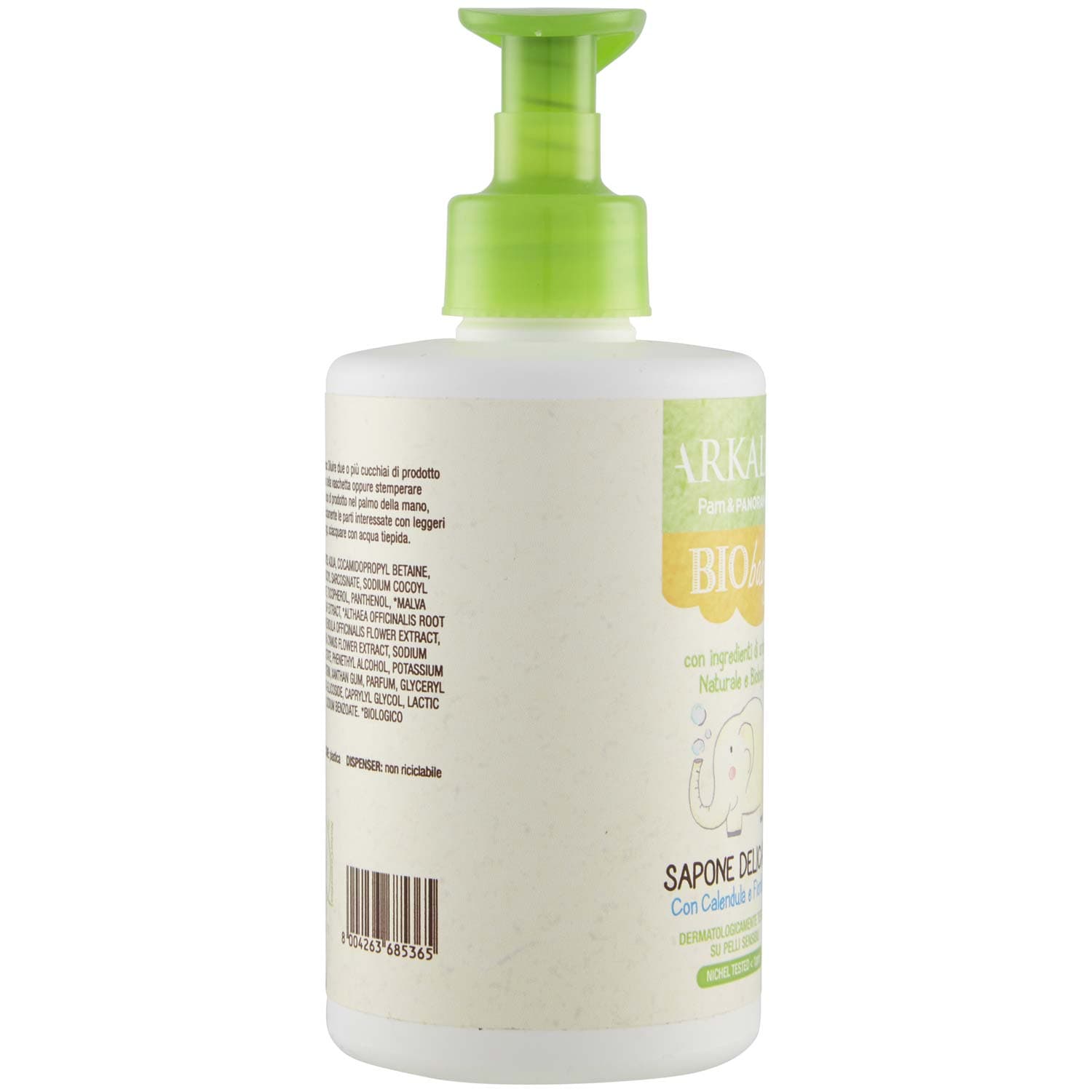 ARKALIA BIO BABY Sapone Delicato con Calendula e Fiordaliso 300 ml – immagine 3