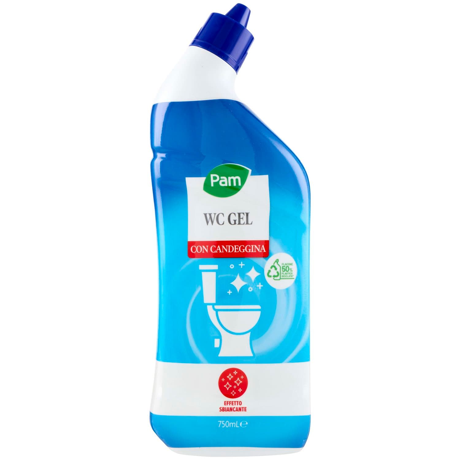 PAM WC Gel con Candeggina 750 ml – immagine 2