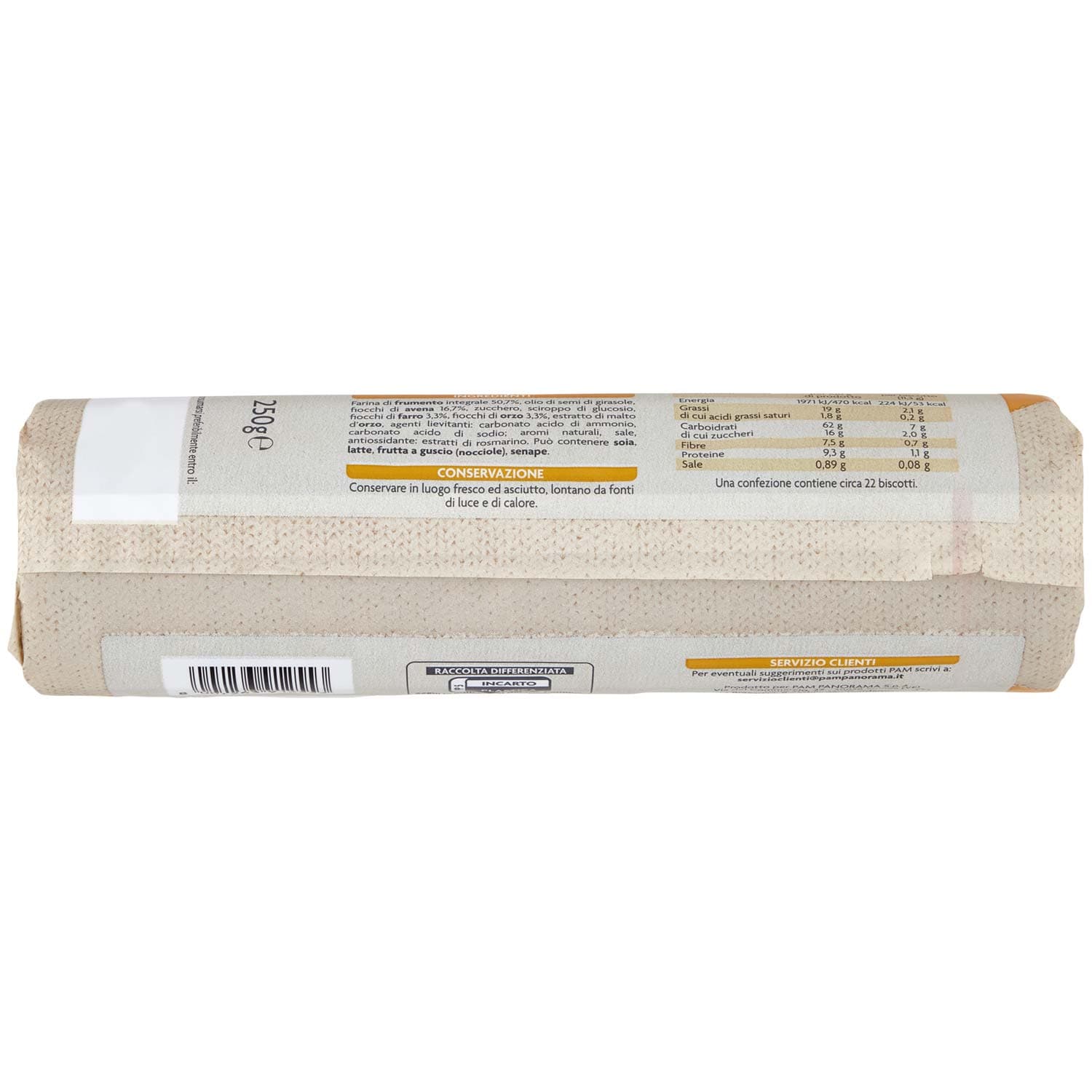 PAM Qualità per te Frollini con Cereali 250 g – immagine 4