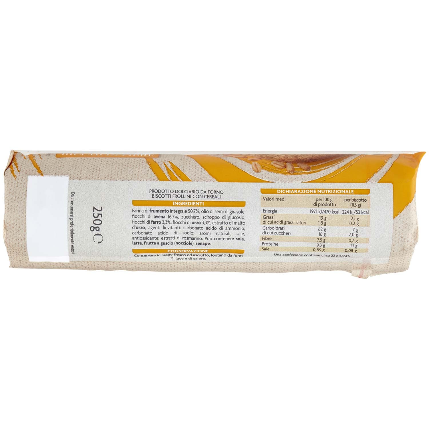 PAM Qualità per te Frollini con Cereali 250 g – immagine 7