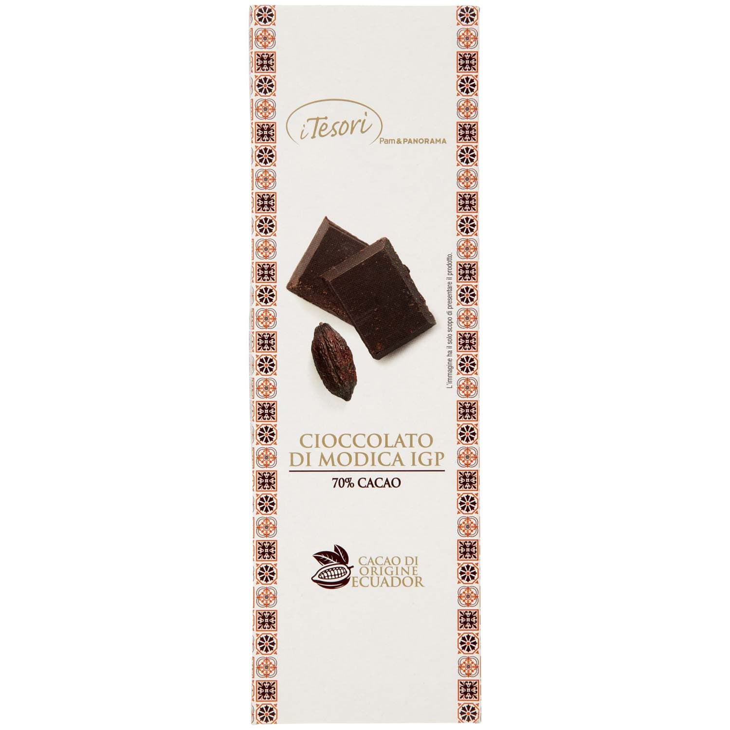 I TESORI Cioccolato di Modica IGP 70% Cacao 80 g – immagine 2