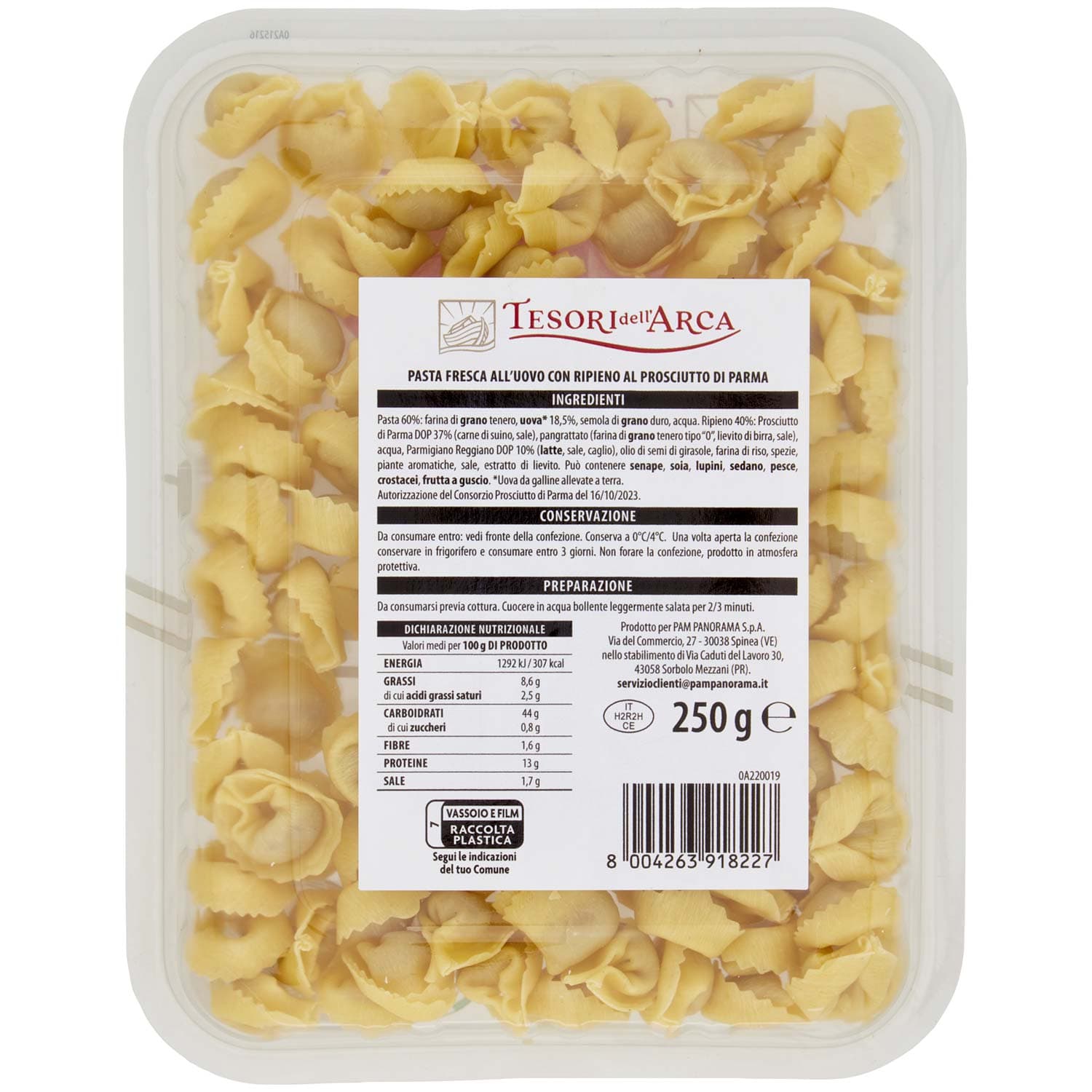 Tesori dell arca tortellini prosciutto di parma – immagine 4