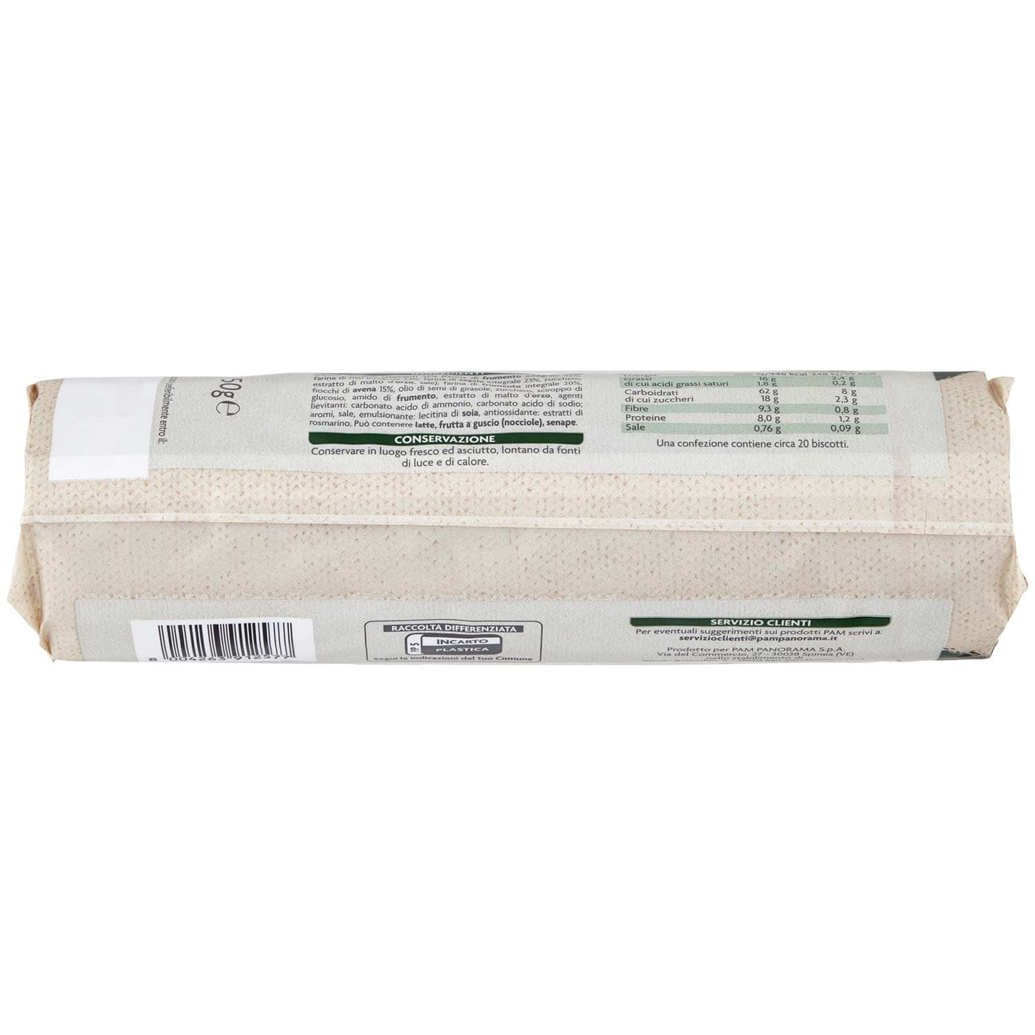 PAM Qualità per te Frollini con Cereali Croccanti 250 g – immagine 4