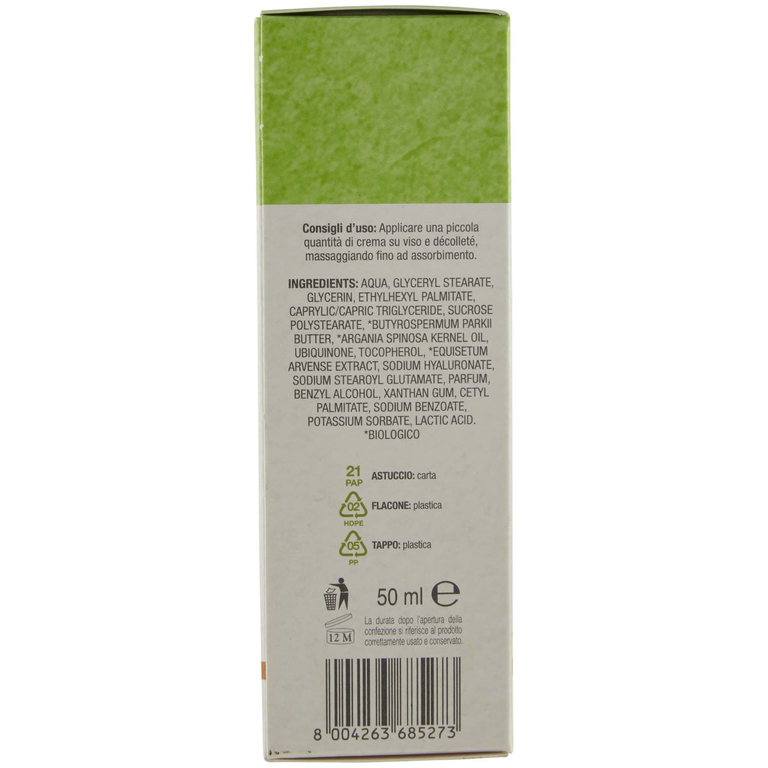 ARKALIA BIO Crema Antietà con Olio di Argan 50 ml – immagine 3