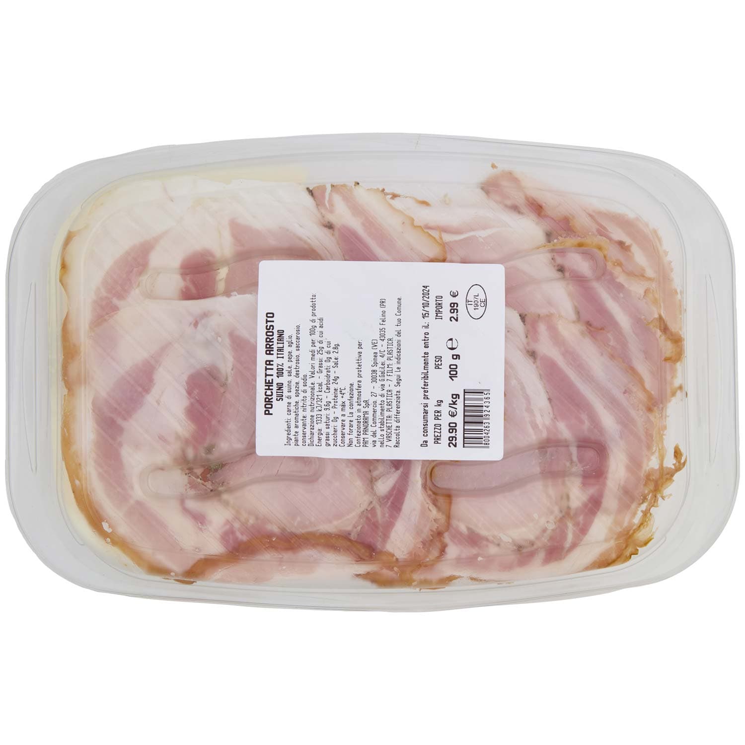 SALUMERIA ARTIGIANA Porchetta Toscana 100 g – immagine 4