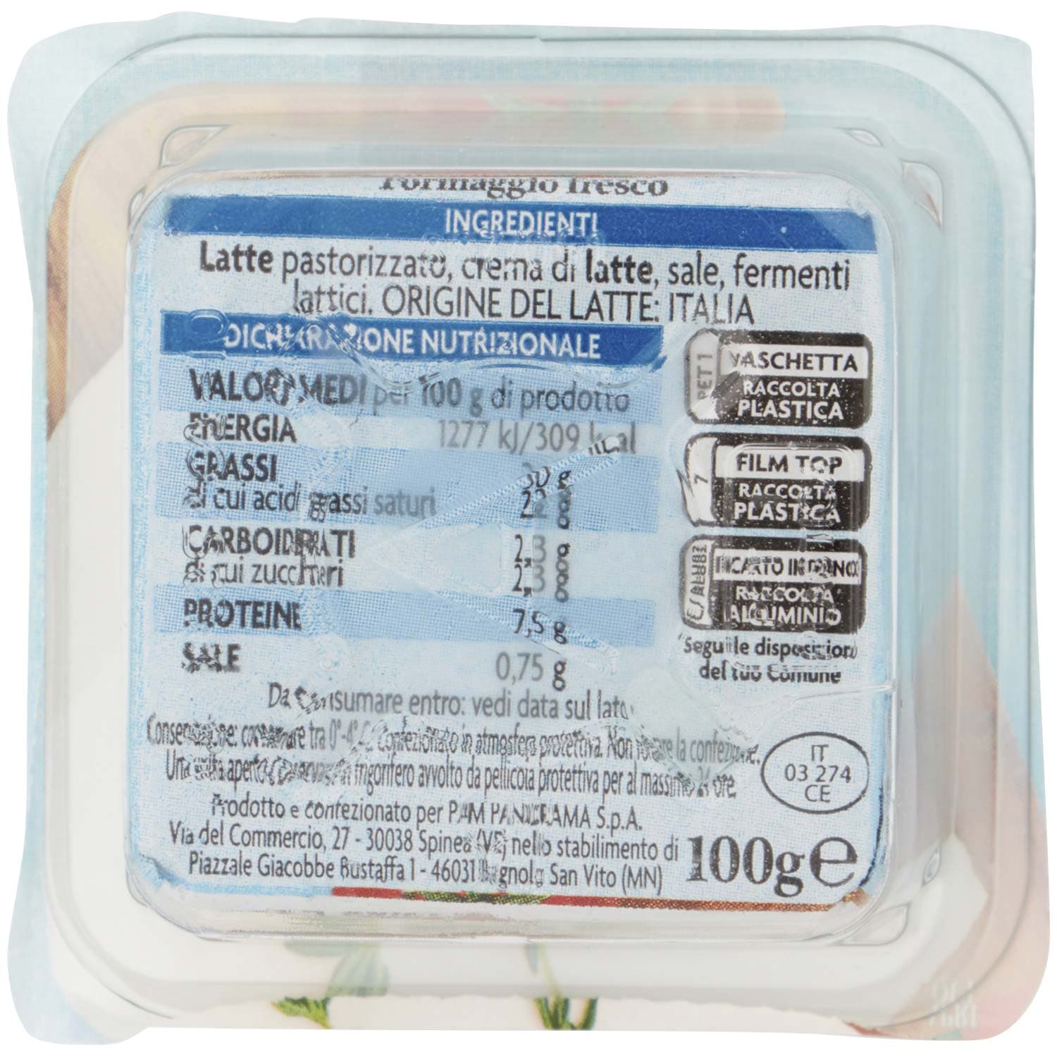 PAM Qualità per te Robiola 100 g – immagine 4