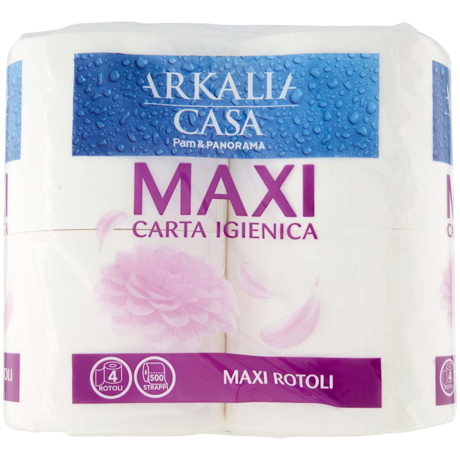 PAM PANORAMA Carta Igienica 2 veli 4 maxi rotoli – immagine 2