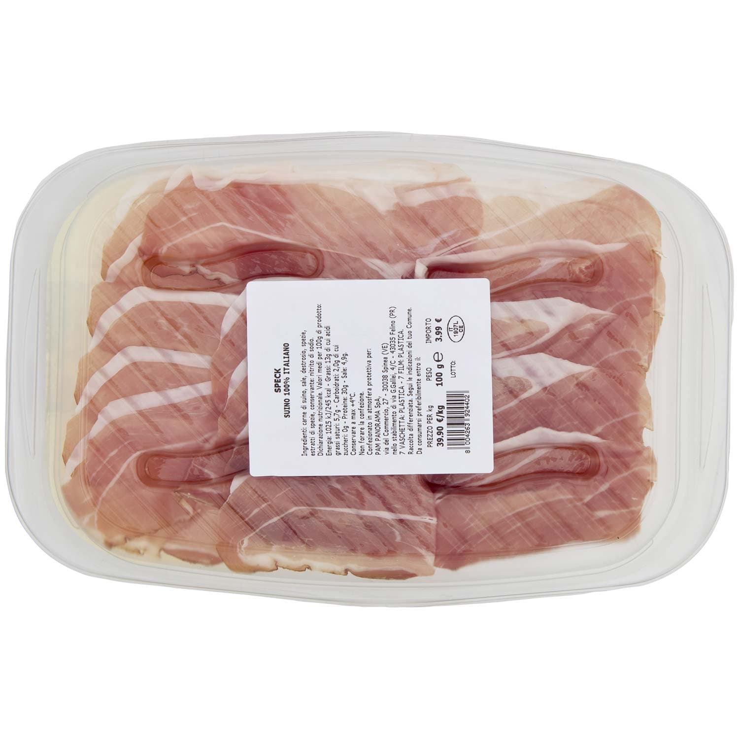 SALUMERIA ARTIGIANA Speck Italiano 100 g – immagine 4