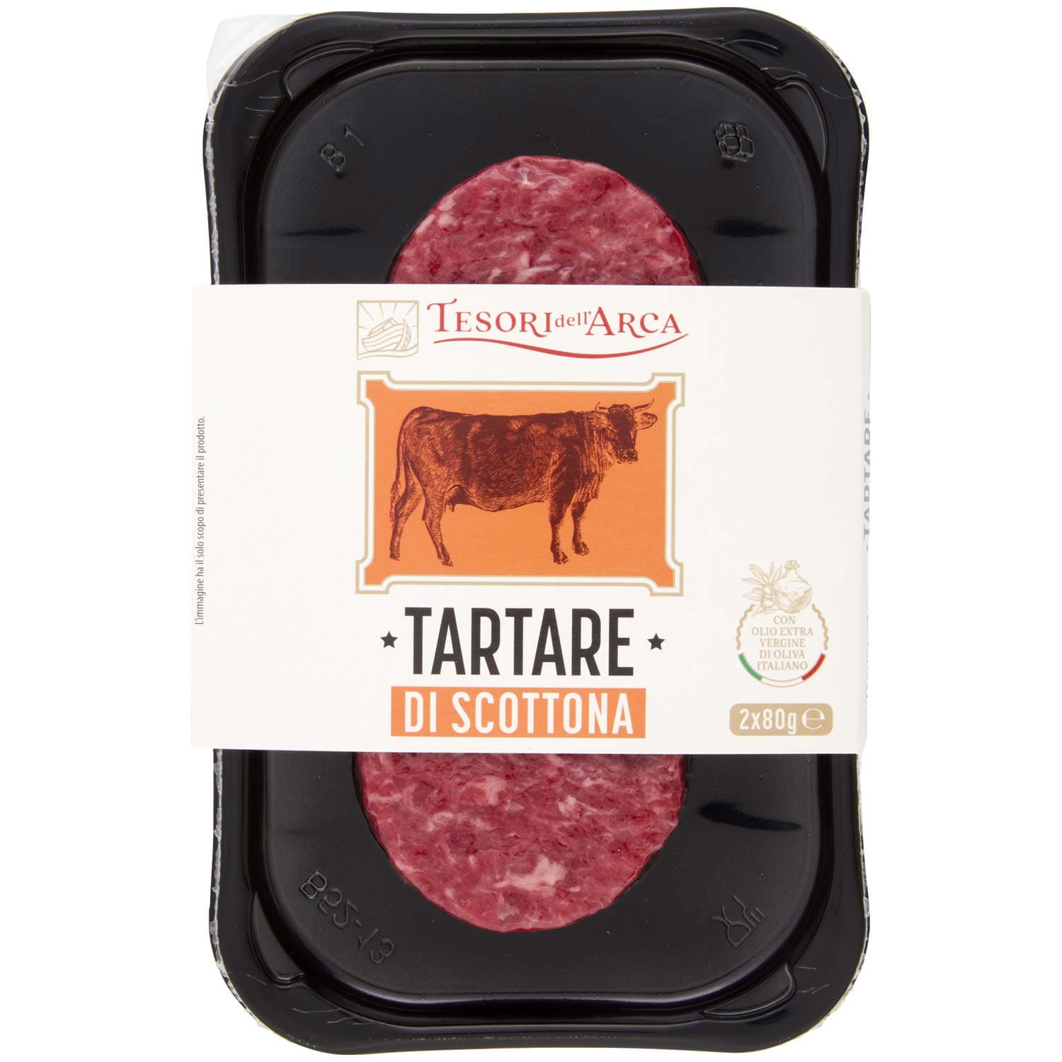 TESORI DELL'ARCA Tartare di Scottona 2 x 80 g – immagine 2