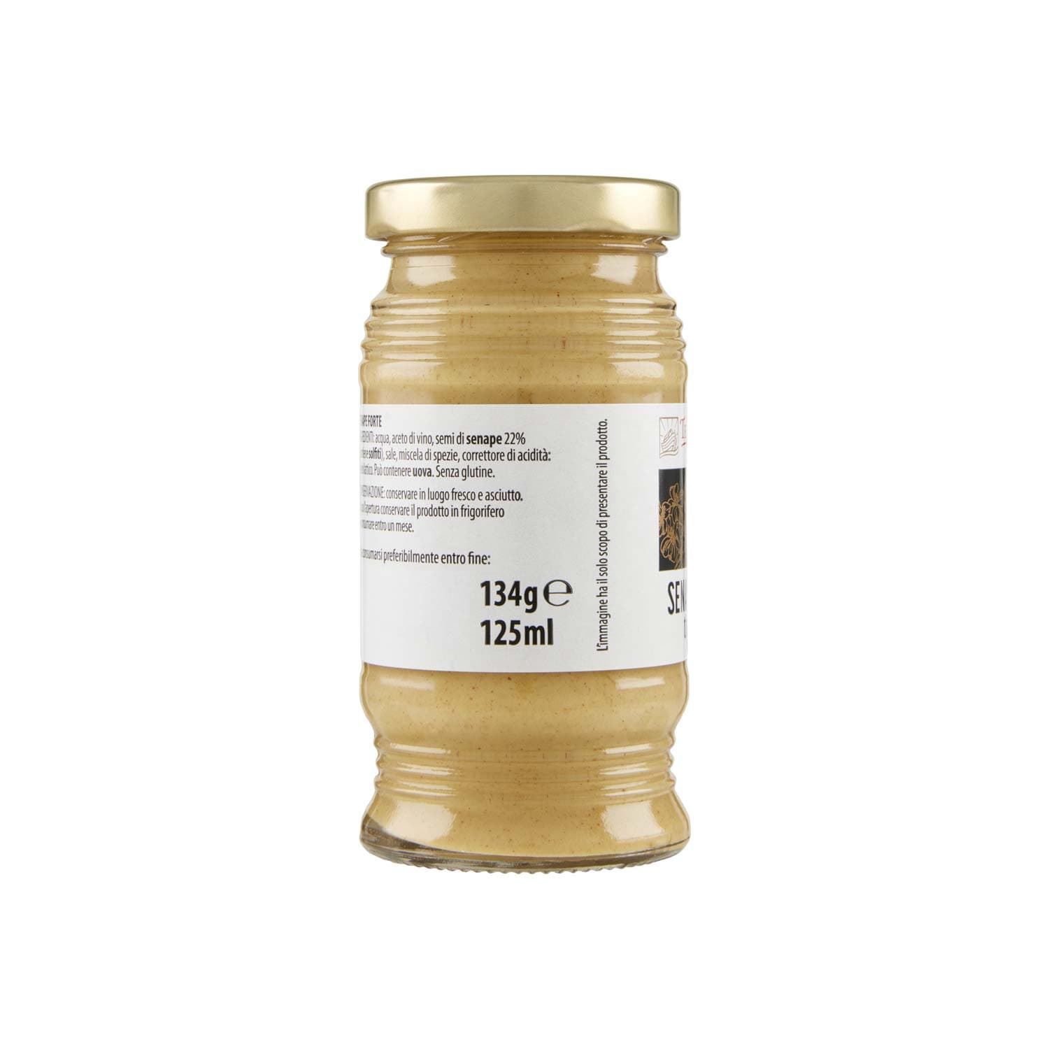 TESORI DELL'ARCA Senape Media Senape Forte tipo Dijon 134 g – immagine 3
