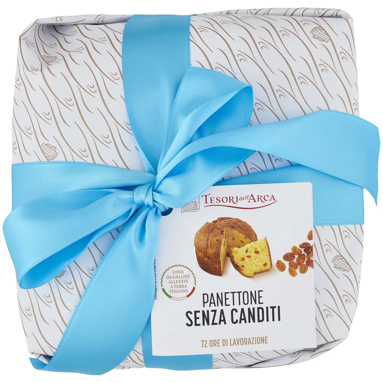 I TESORI Panettone Senza Canditi 1000 g – immagine 2