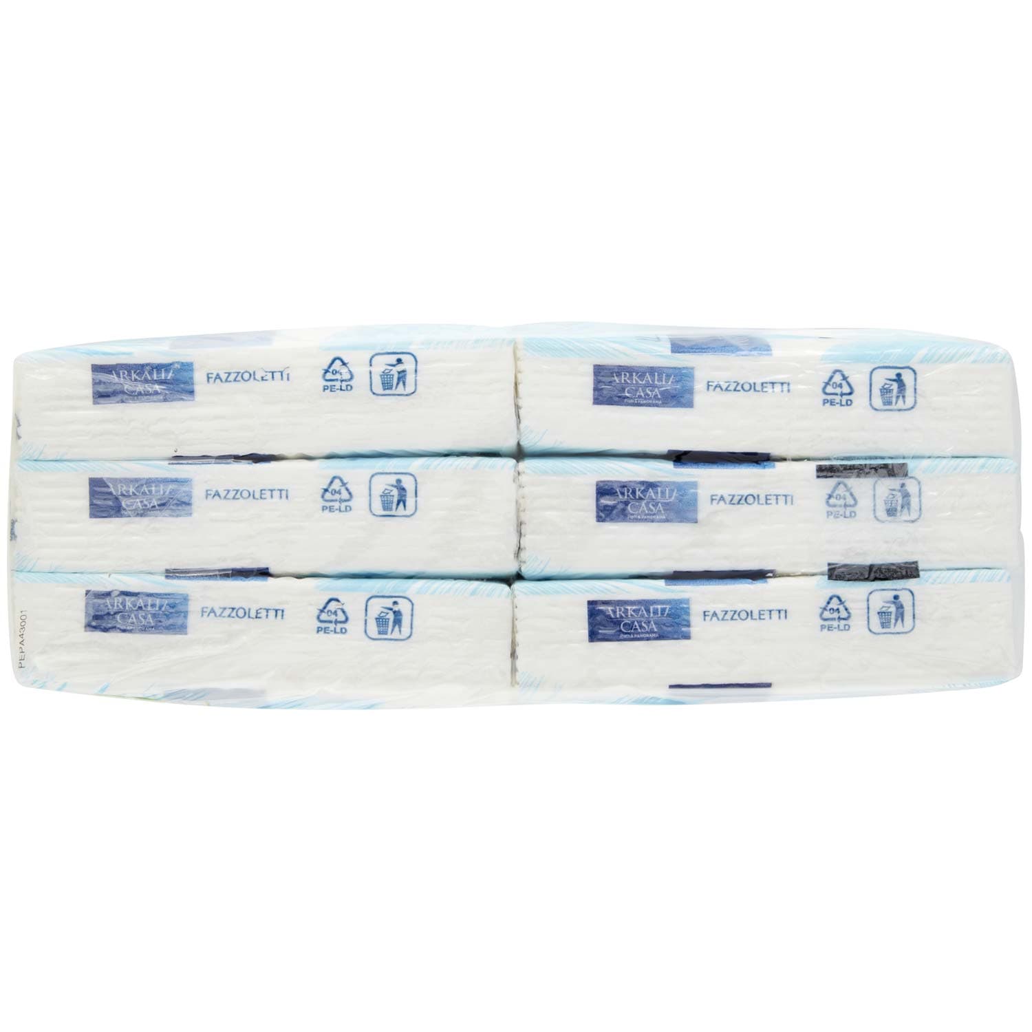 PAM PANORAMA Fazzoletti 4 veli di pura cellulosa 30 pacchetti – immagine 3