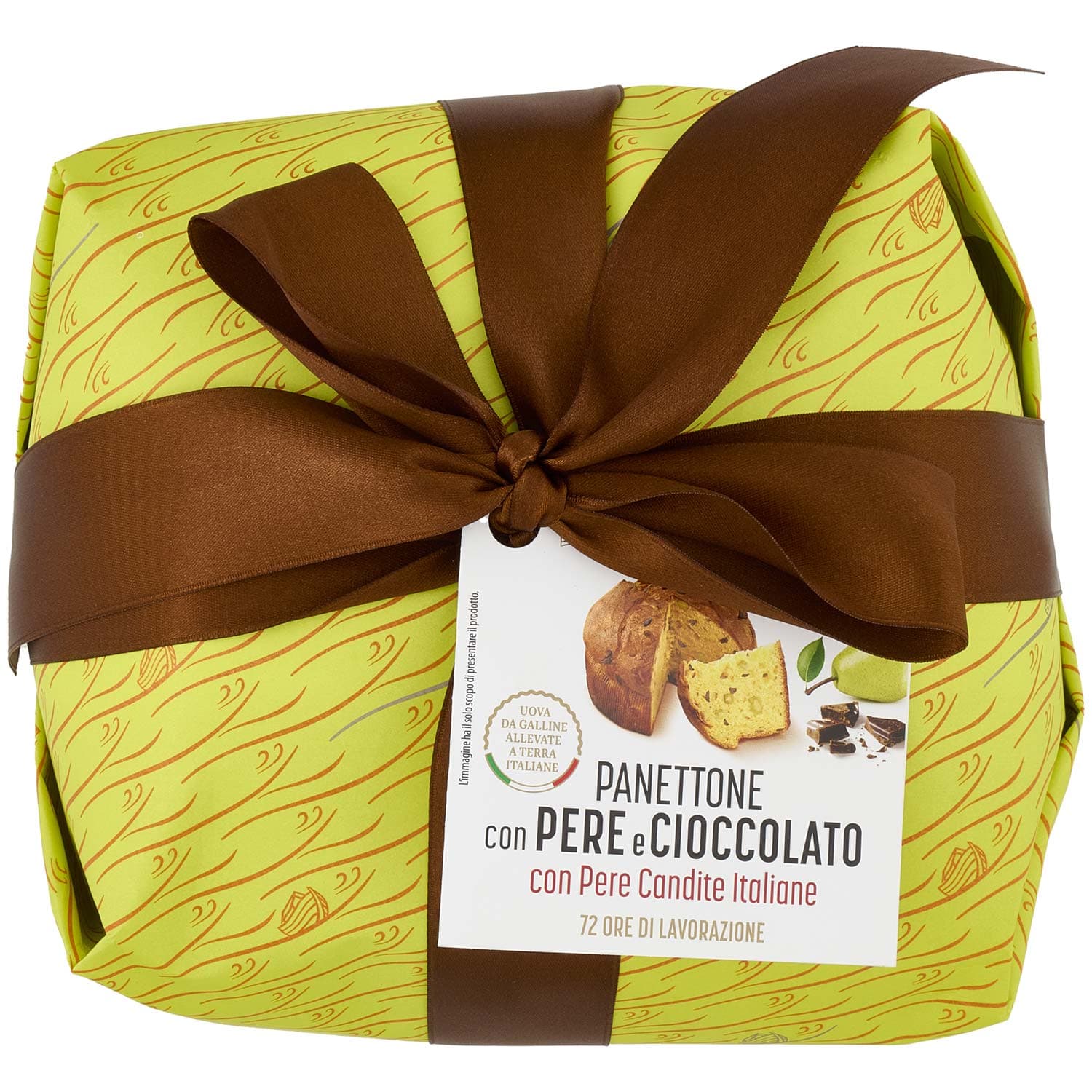 TESORI DELL'ARCA Panettone con Pere e Cioccolato 750 g – immagine 2