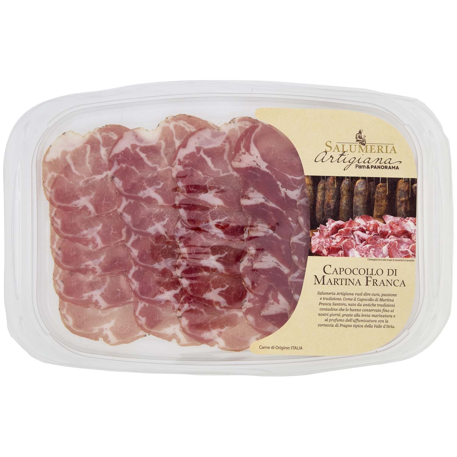 SALUMERIA ARTIGIANA Capocollo di Martina Franca 80 g – immagine 2
