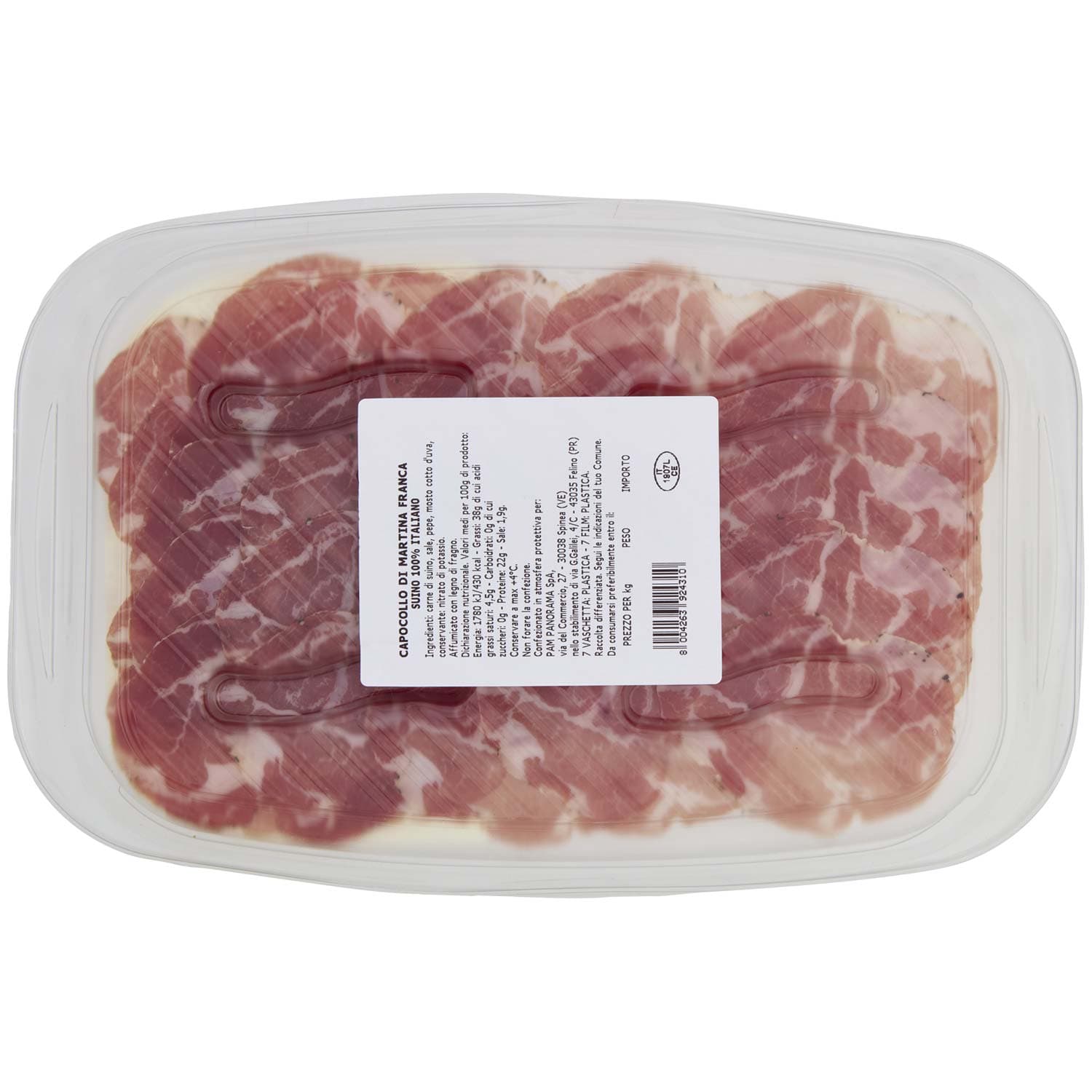 SALUMERIA ARTIGIANA Capocollo di Martina Franca 80 g – immagine 4