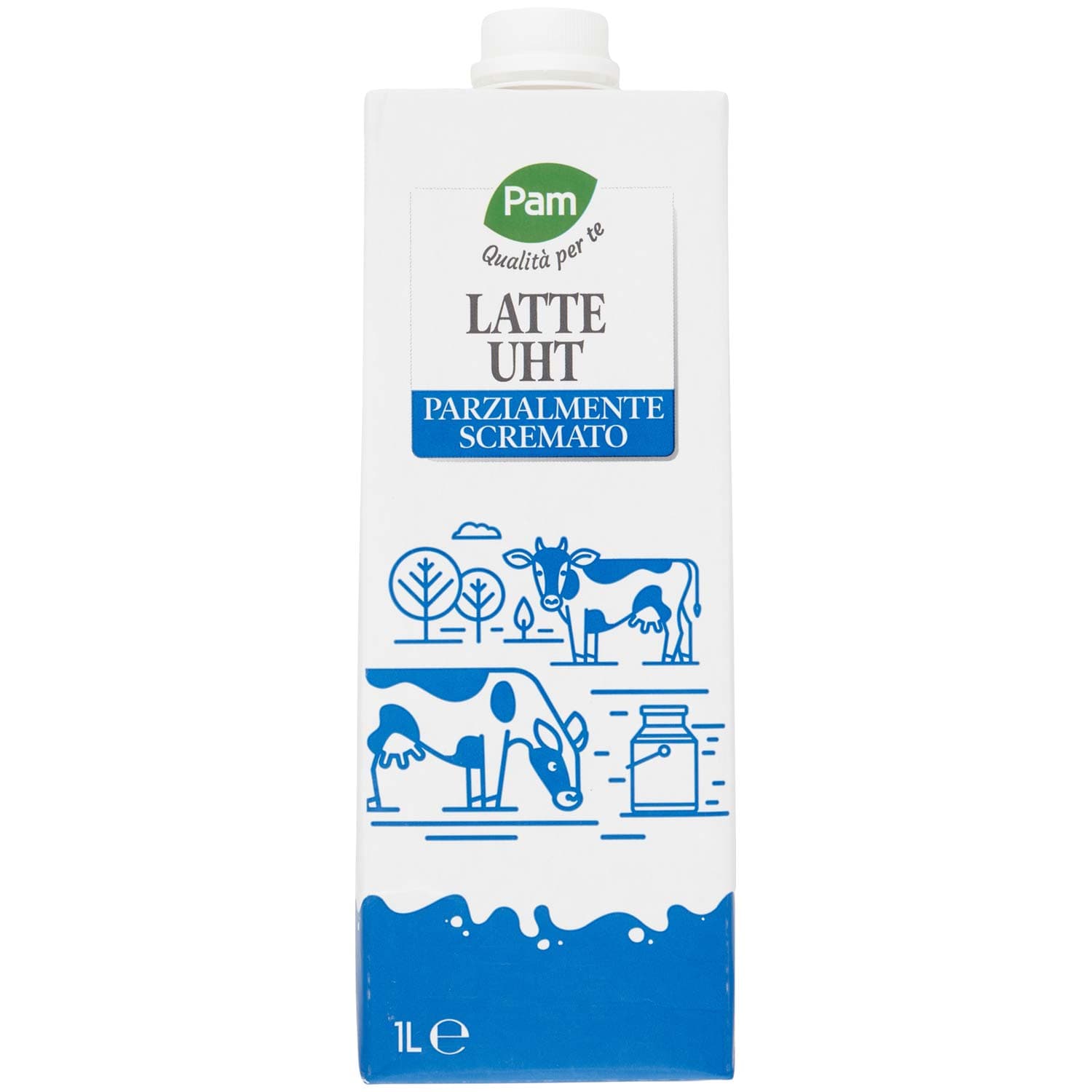 PAM Qualità per te Latte UHT Parzialmente Scremato 1 L – immagine 2
