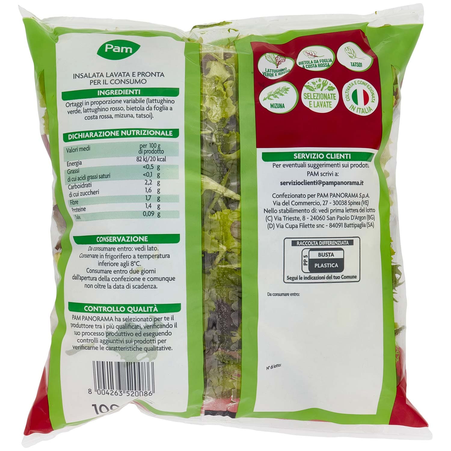 PAM Qualità per te Insalata orientale 100 g – immagine 4