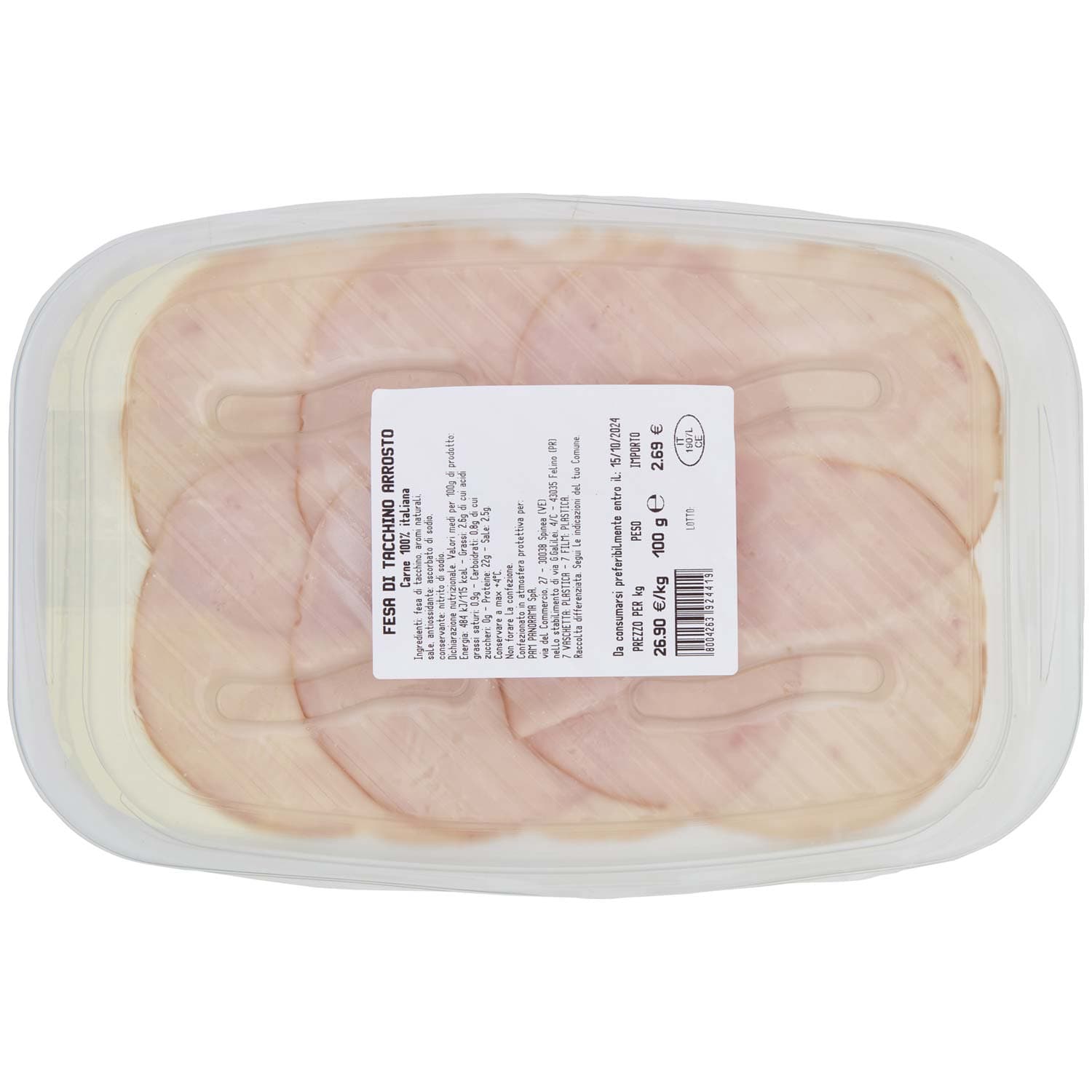 SALUMERIA ARTIGIANA Fesa di Tacchino Arrosto 100 g – immagine 4