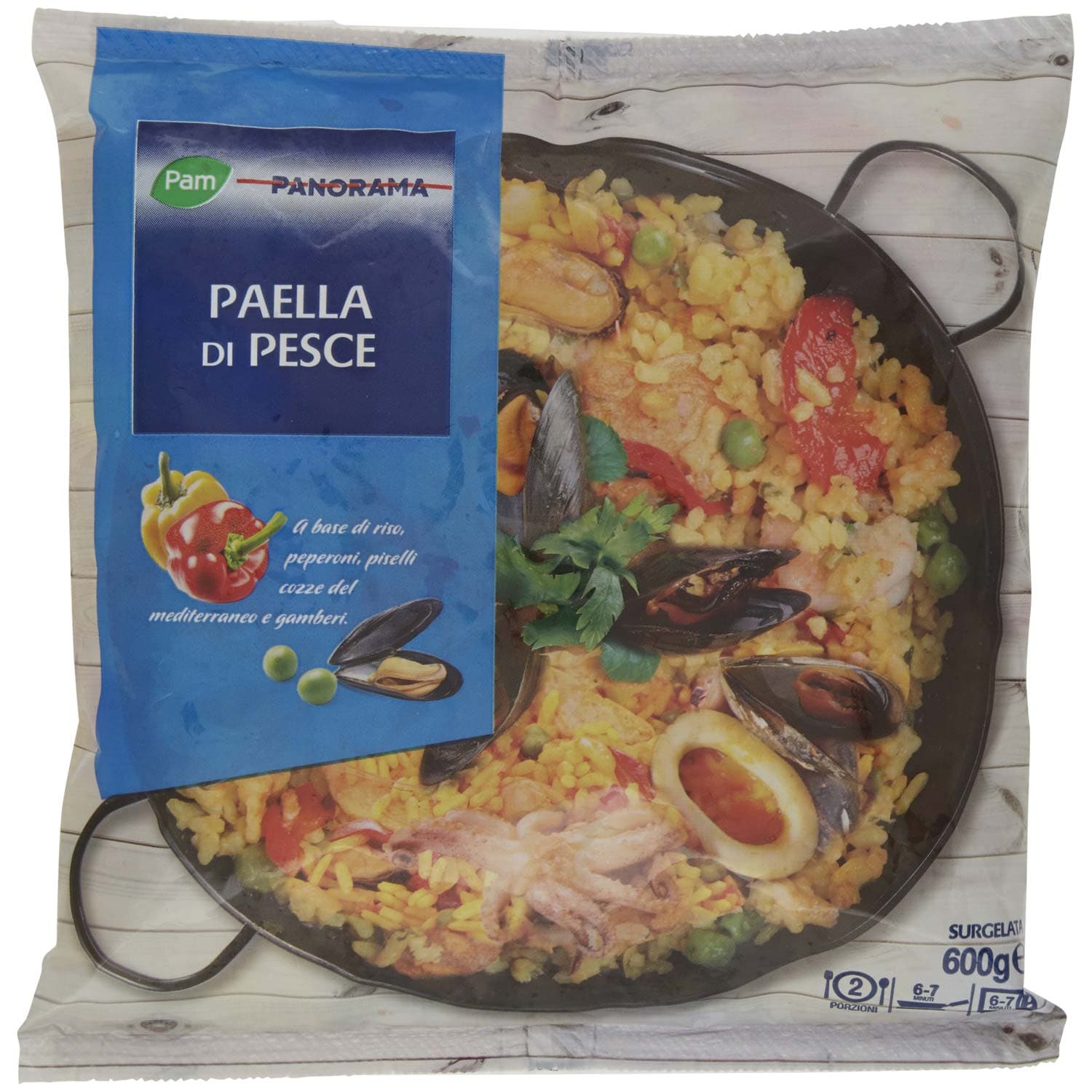 PAM PANORAMA Paella di Pesce Surgelata 600 g – immagine 2