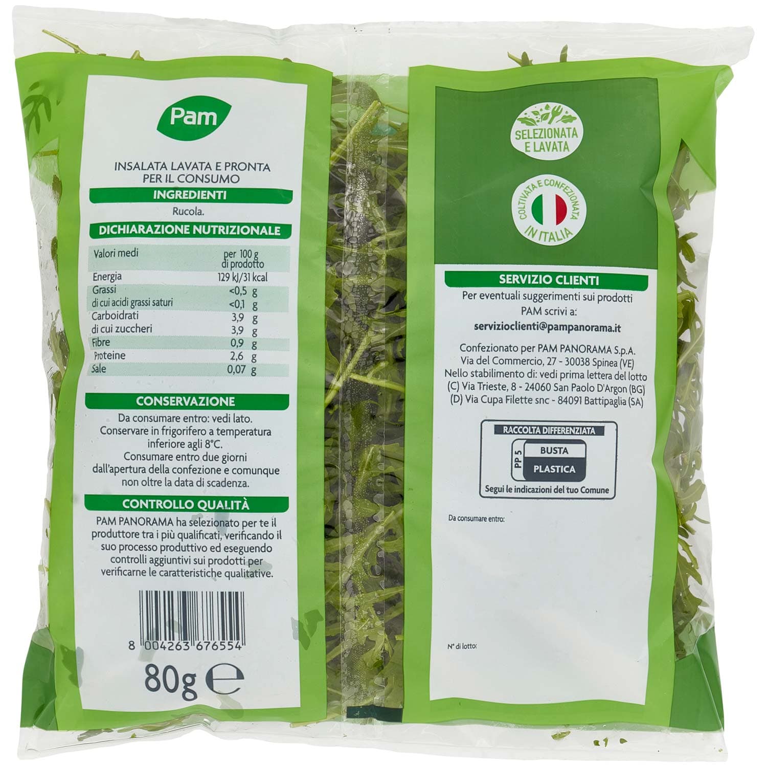 PAM Rucola 80 g – immagine 4