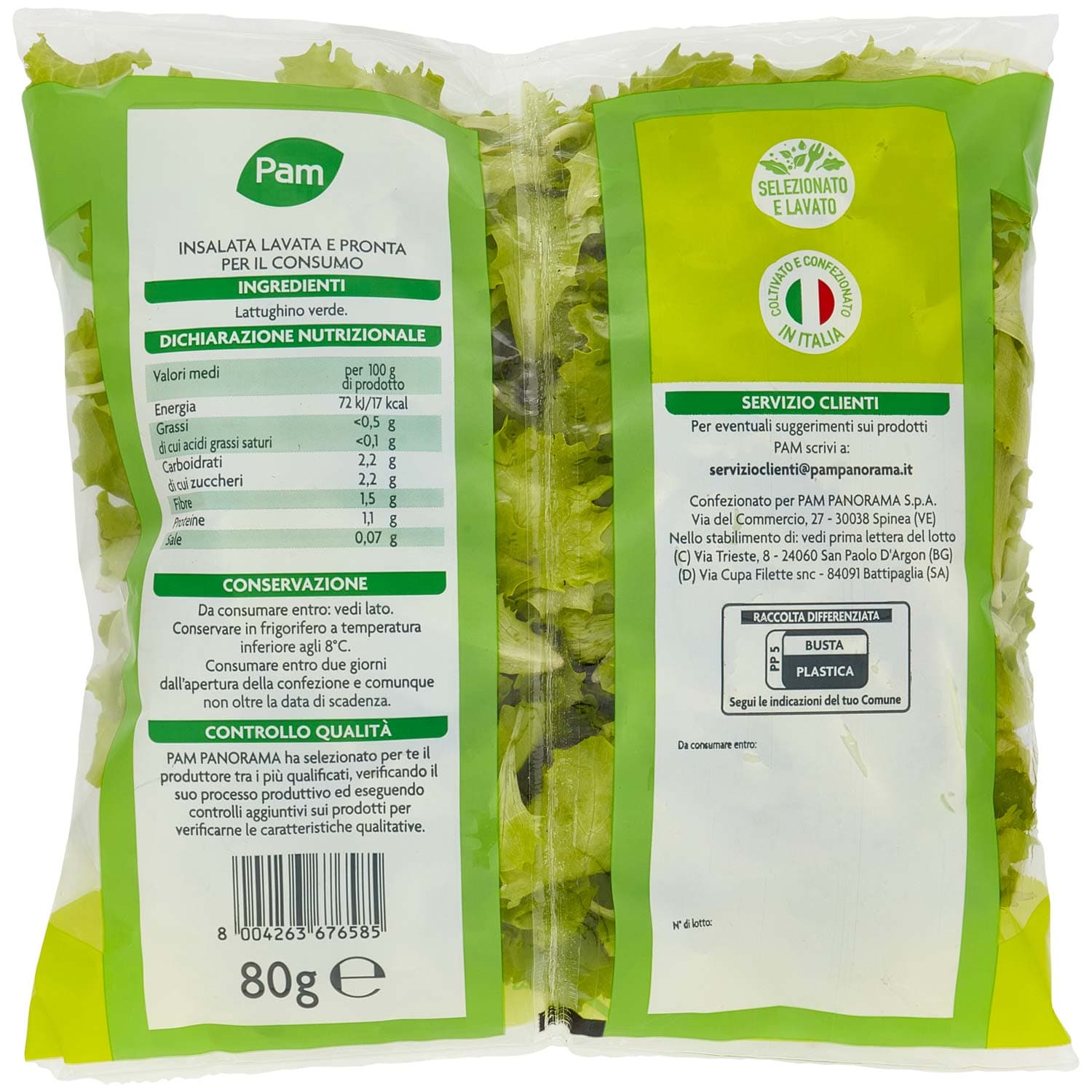 PAM Lattughino 80 g – immagine 4