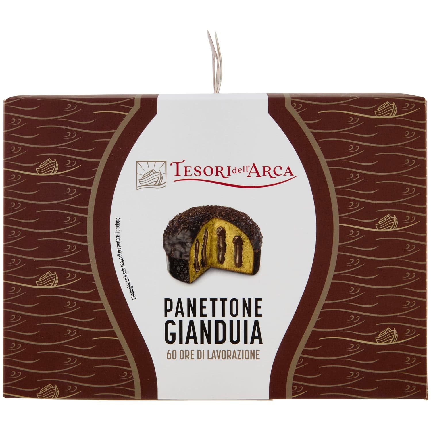 TESORI DELL'ARCA Panettone Gianduia 850 g – immagine 2