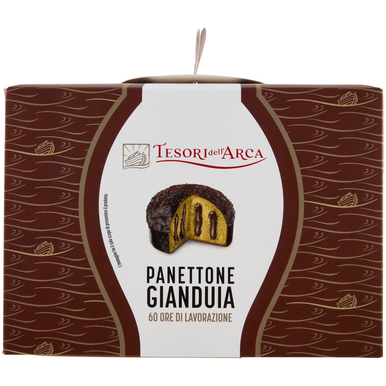 TESORI DELL'ARCA Panettone Gianduia 850 g – immagine 4