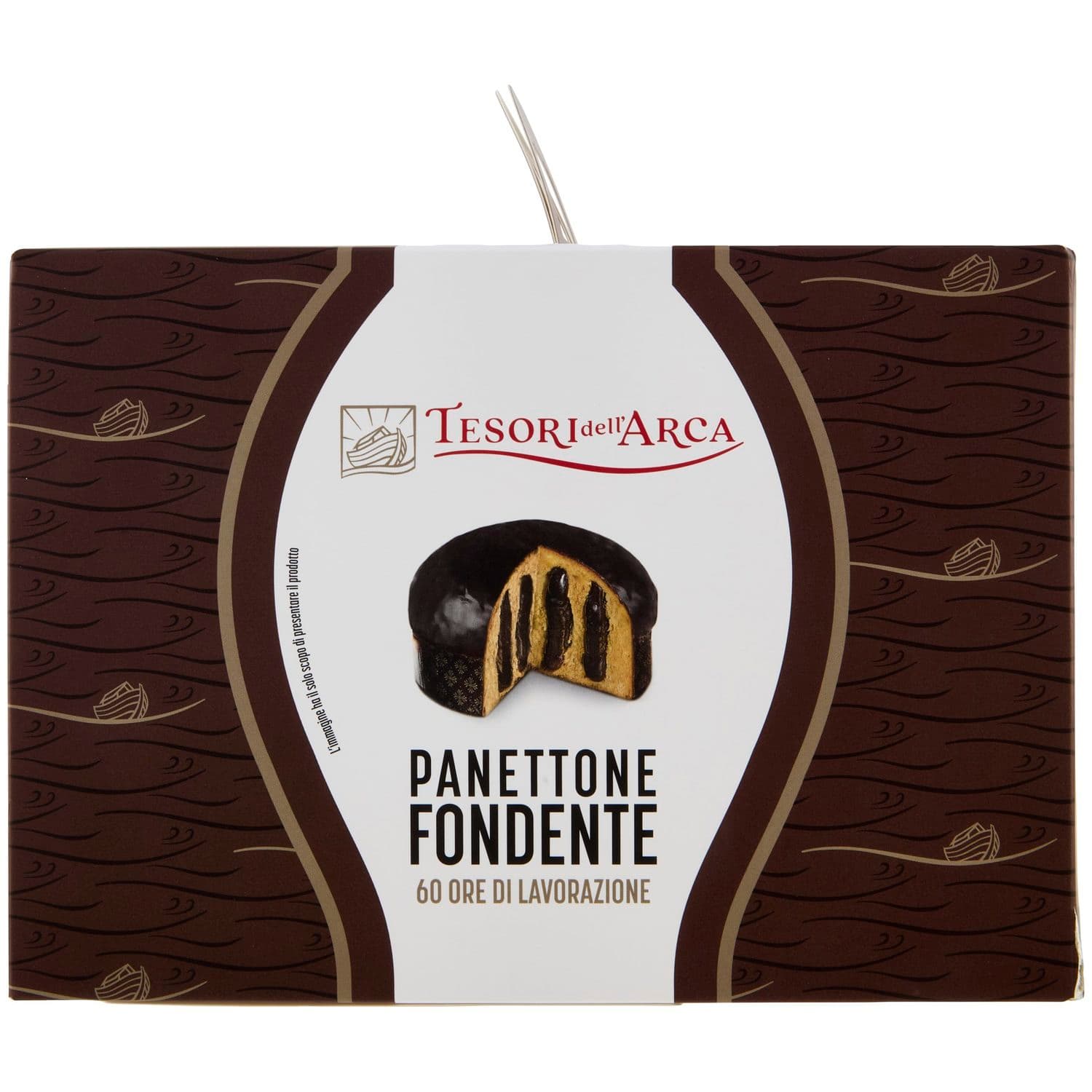 TESORI DELL'ARCA Panettone Fondente 850 g – immagine 2