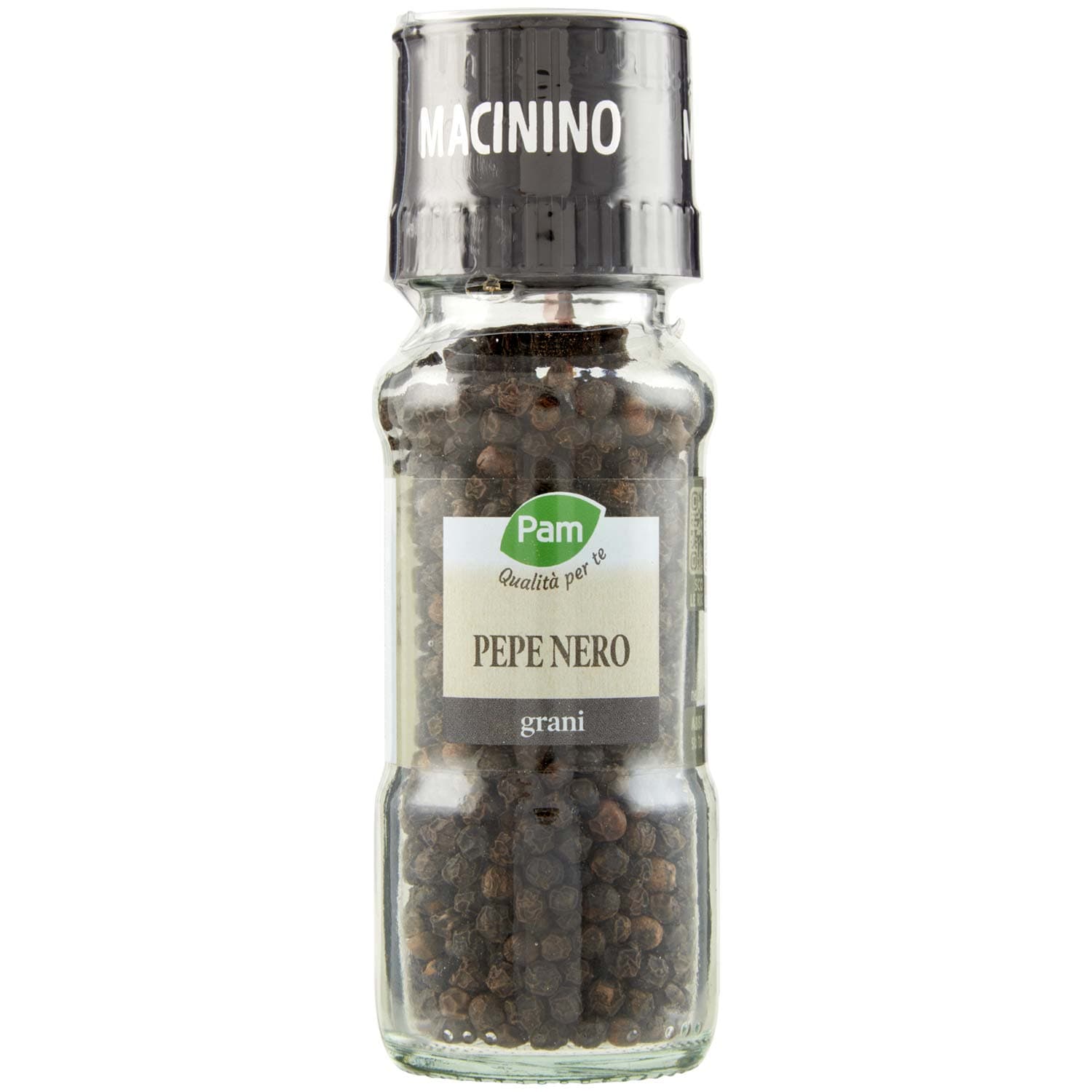 PAM Qualità per te Pepe Nero grani Macinino 45 g – immagine 2