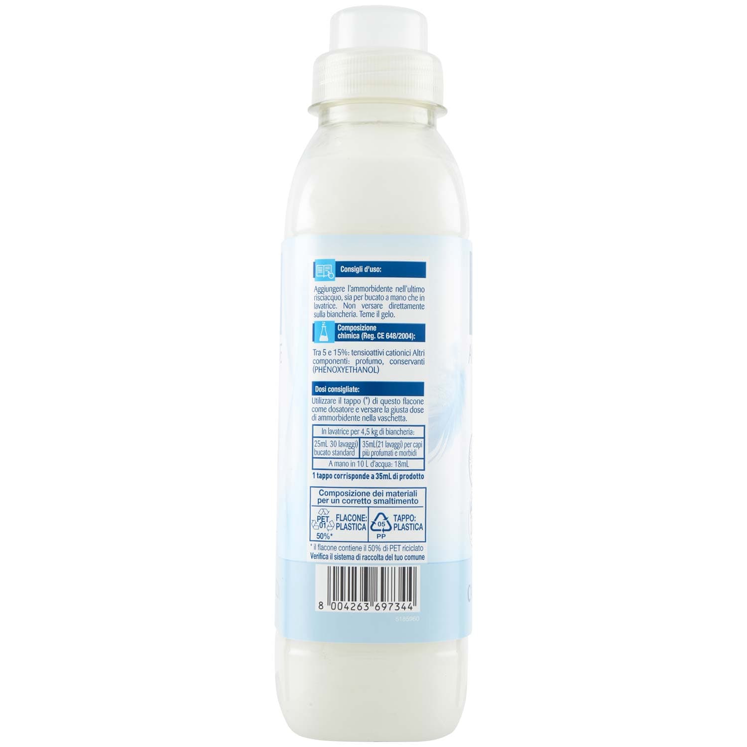 ARKALIA CASA Ammorbidente Concentrato Candida Carezza 750 mL – immagine 3