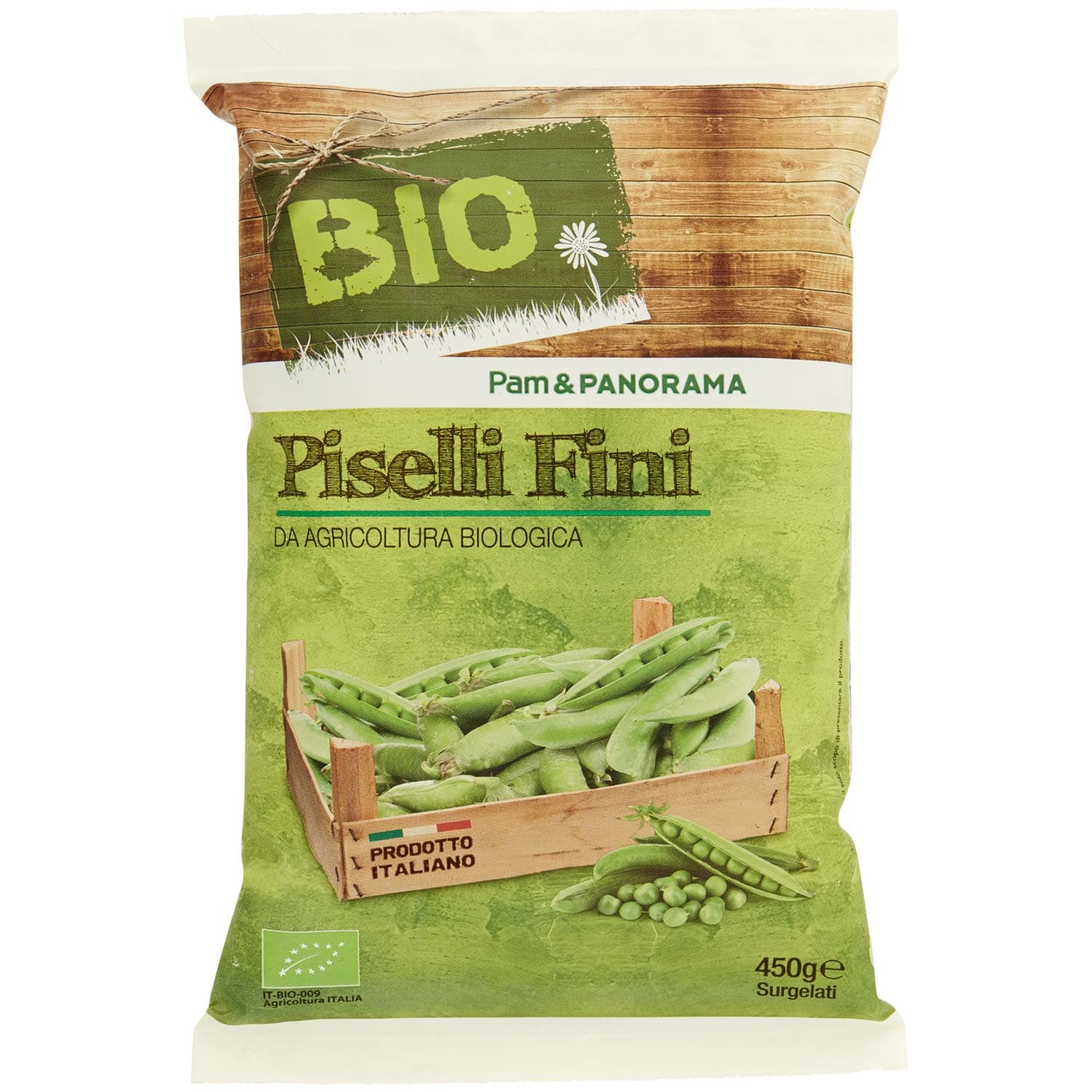 BIO Piselli Fini Surgelati 450 g – immagine 2