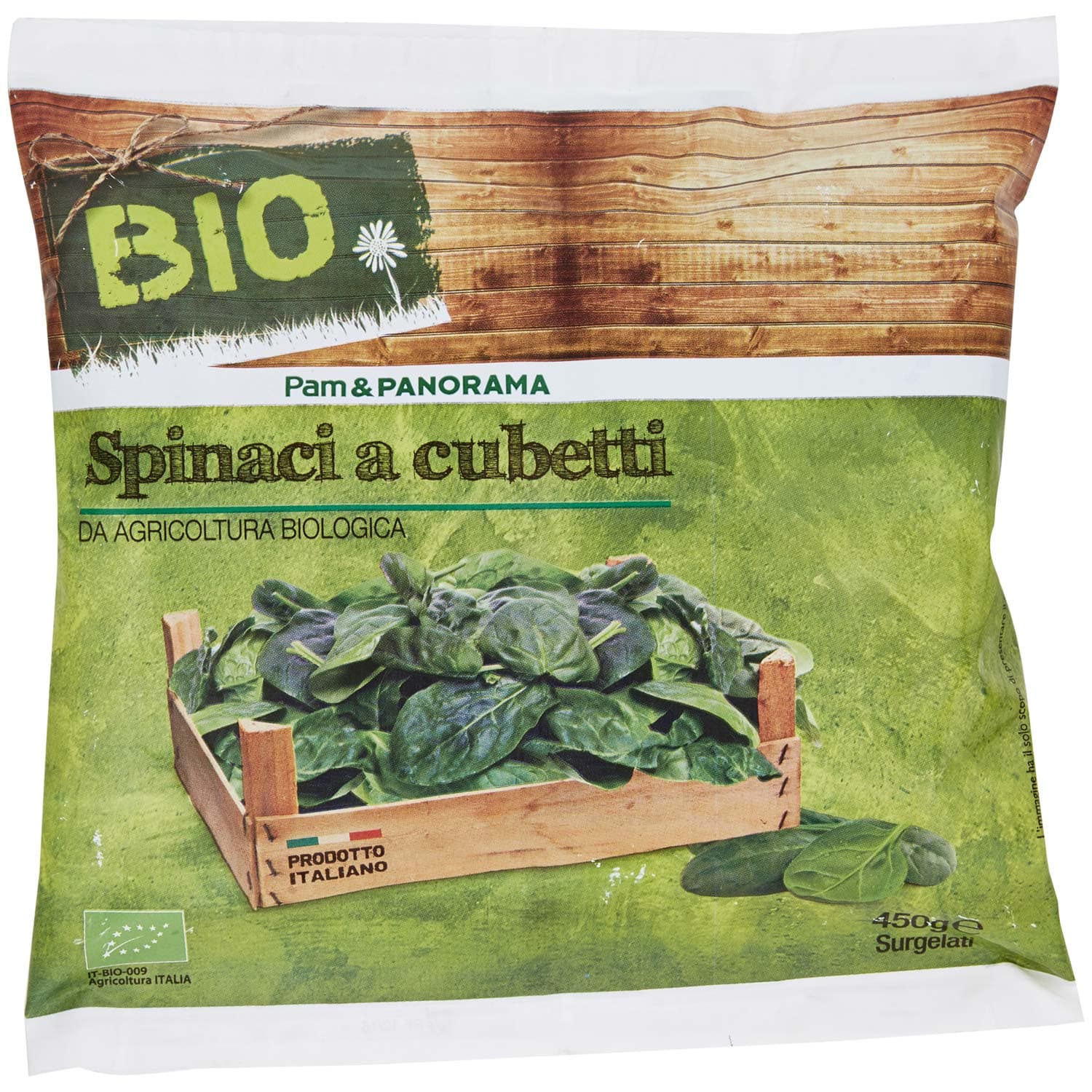 BIO Spinaci a cubetti Surgelati 450 g – immagine 2