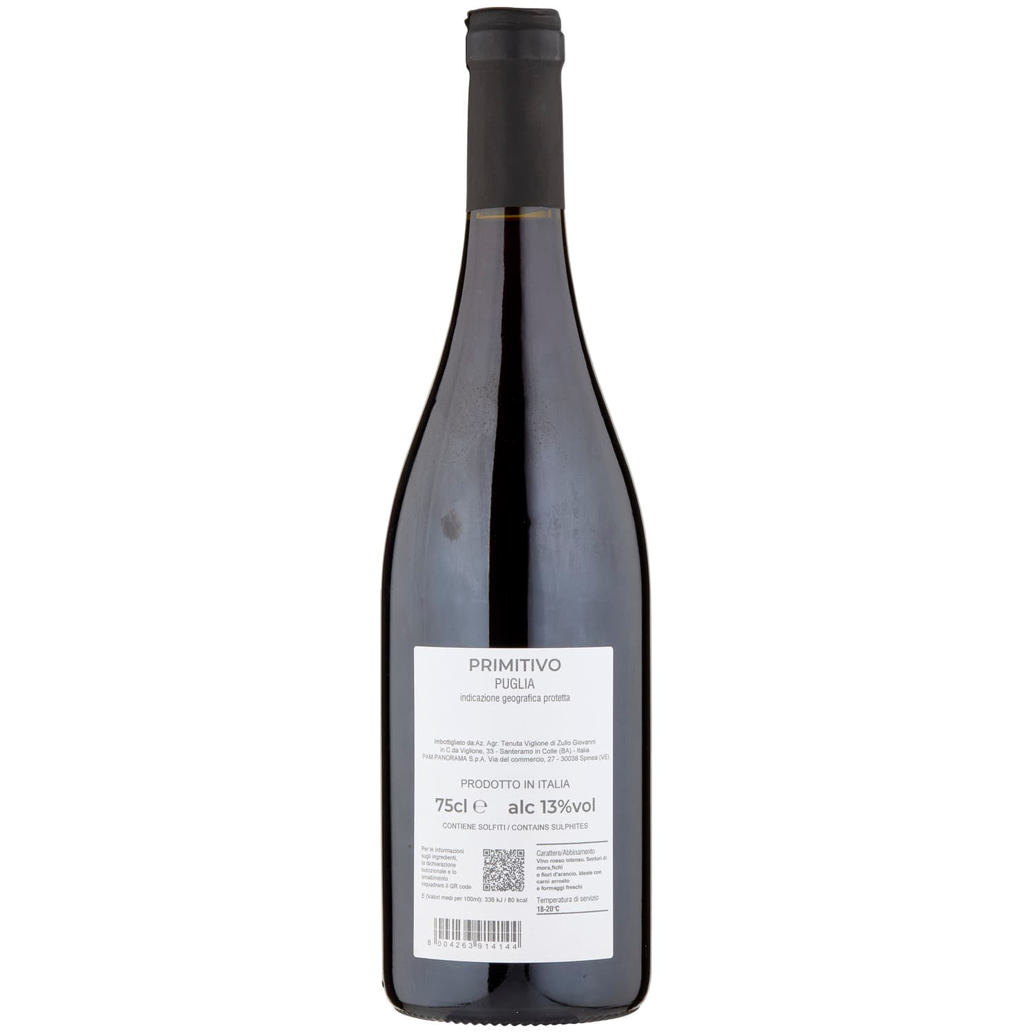 Preula del Levante Primitivo Puglia IGP 75 cl – immagine 4