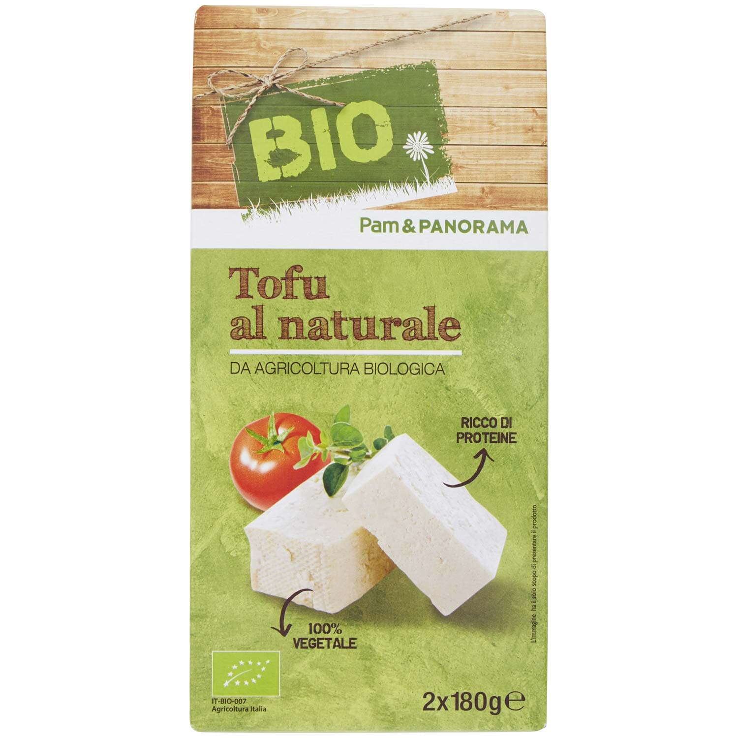 BIO Tofu al naturale 360g (180g x 2) – immagine 2