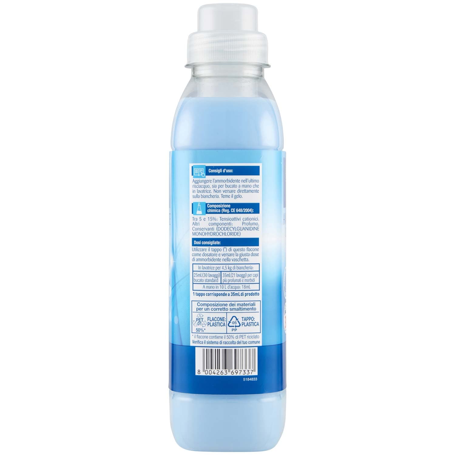 ARKALIA CASA Ammorbidente Concentrato Brezza Blu 750 mL – immagine 3
