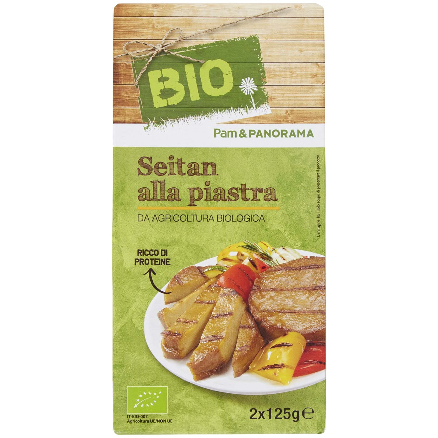 BIO Seitan alla piastra 250g (125g x 2) – immagine 2